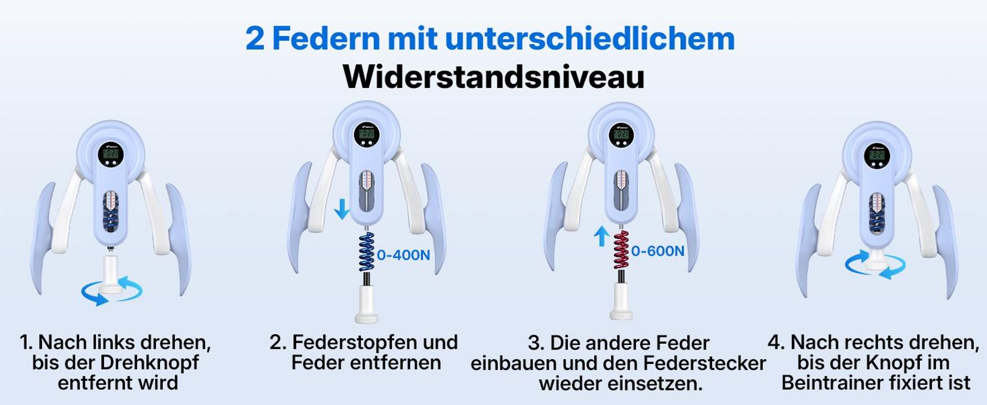 Beckenbodentrainer, Oberschenkeltrainer, Beintrainer, postnatale Rückbildung. Kompakt, tragbar, vielseitig einsetzbar