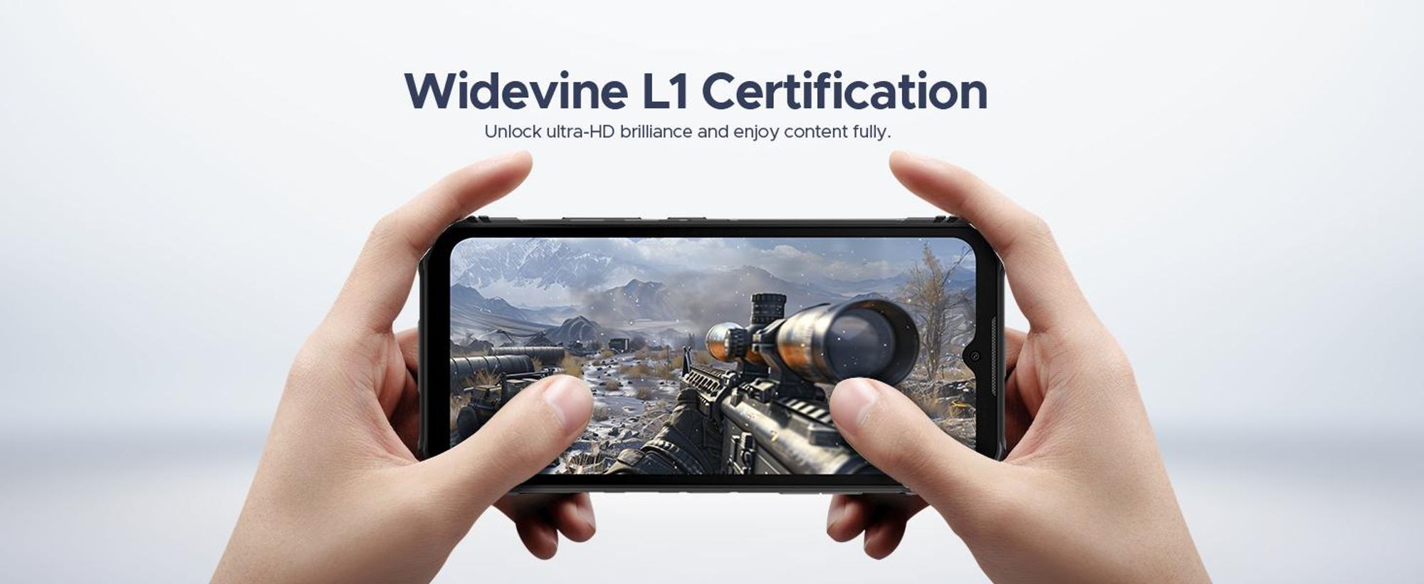 DOOGEE Blade10 Ultra Energy – robustní outdoorový smartphone, Android 16,  IP68/IP69K, 6,56" displej s obnovovací frekvencí 90 Hz, baterie 6150 mAh, 36+128 GB, fotoaparát 64 MP, NFC, čtečka otisků prstů, bez smlouvy