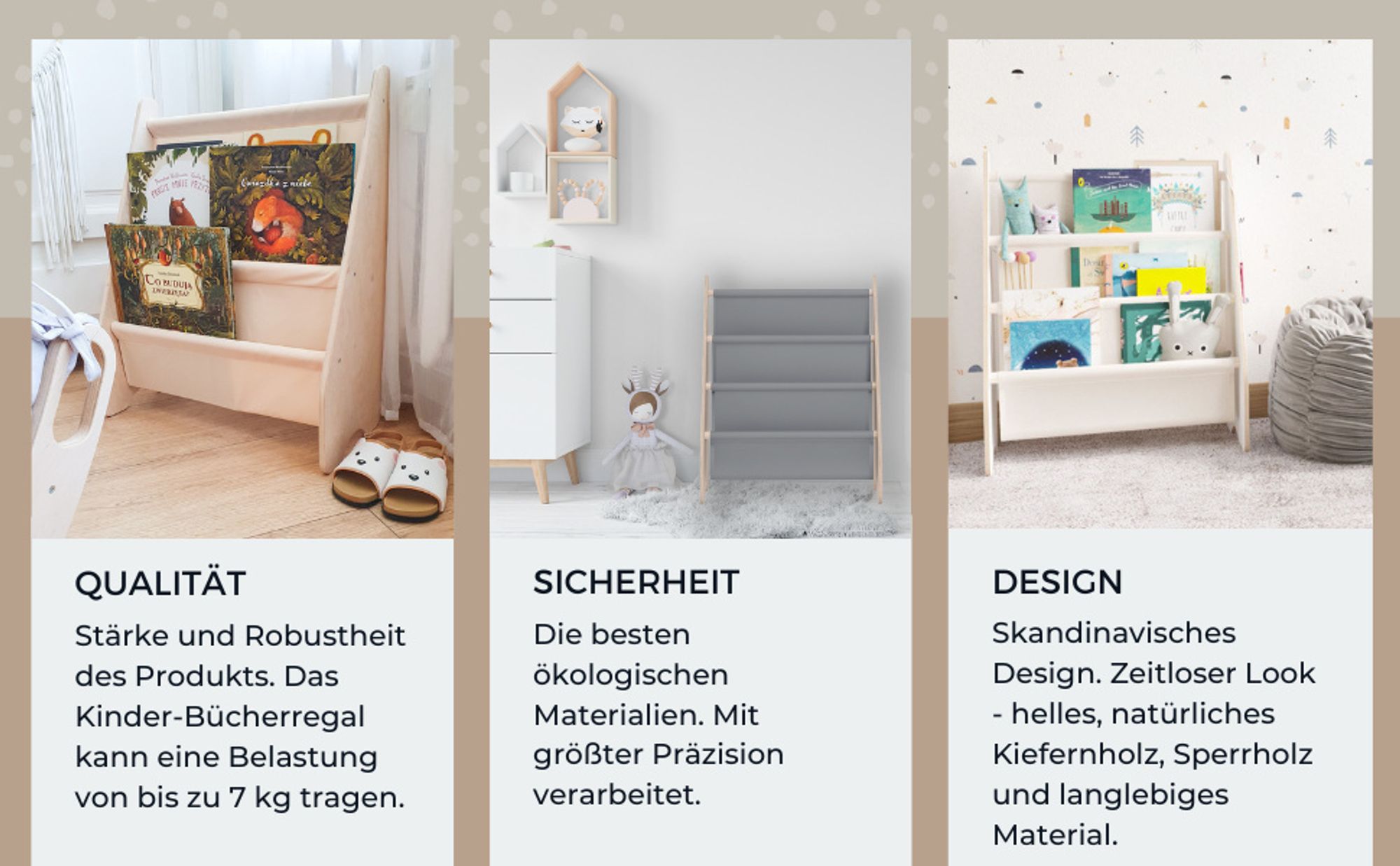 MAMOI® Bücherregal für kinder, Bücherkiste für kinderzimmer, Book shelf, Buchregal, Wandregal kinderregal, Kinderbücherregal, Bücherbank aus holz für Kleinkind, Kindermöbel für kleines kind