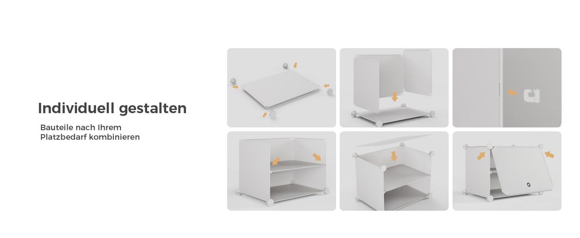 Mondeer Schuhregal Schuhschrank mit Tür, Staub- und Wasserabweisend, für 20-40 Paar Schuhe Weiß