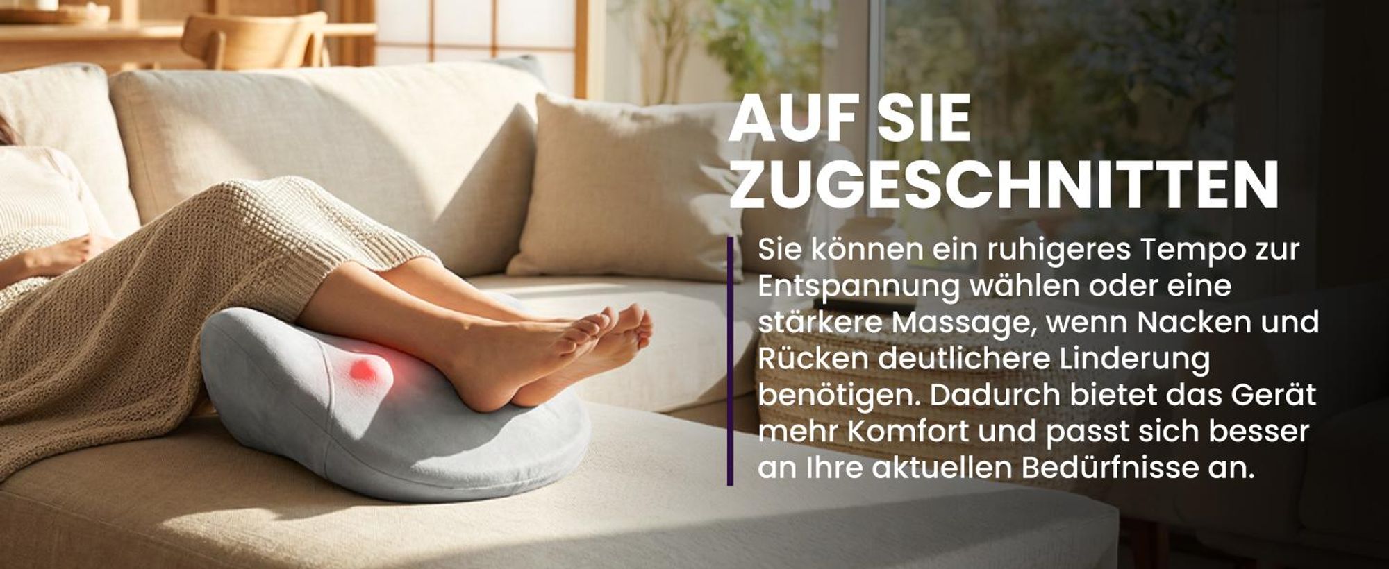 Nackenmassagegerät Massagegerät mit Wärme Rücken Schulter Shiatsu