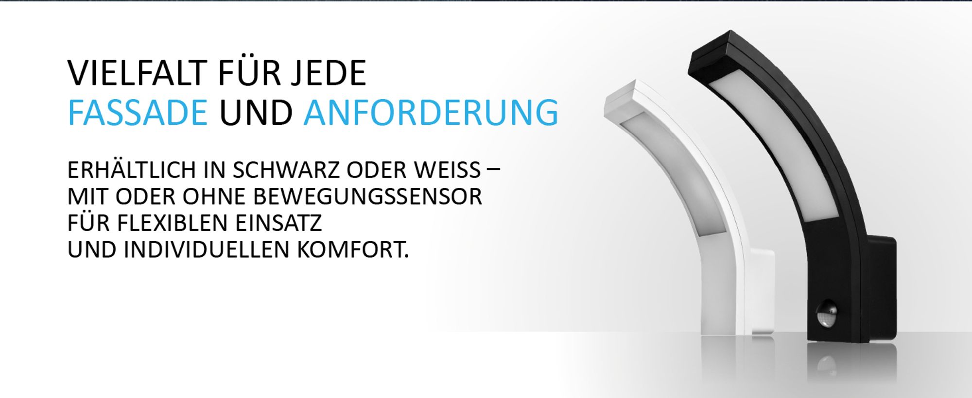 LED Außenleuchte mit Bewegungsmelder PIRIT Schwarz – 15W, IP54, 900 Lumen, 4000K Neutralweiß - Außenwandleuchte, Außenlampe, Eingangsleuchte