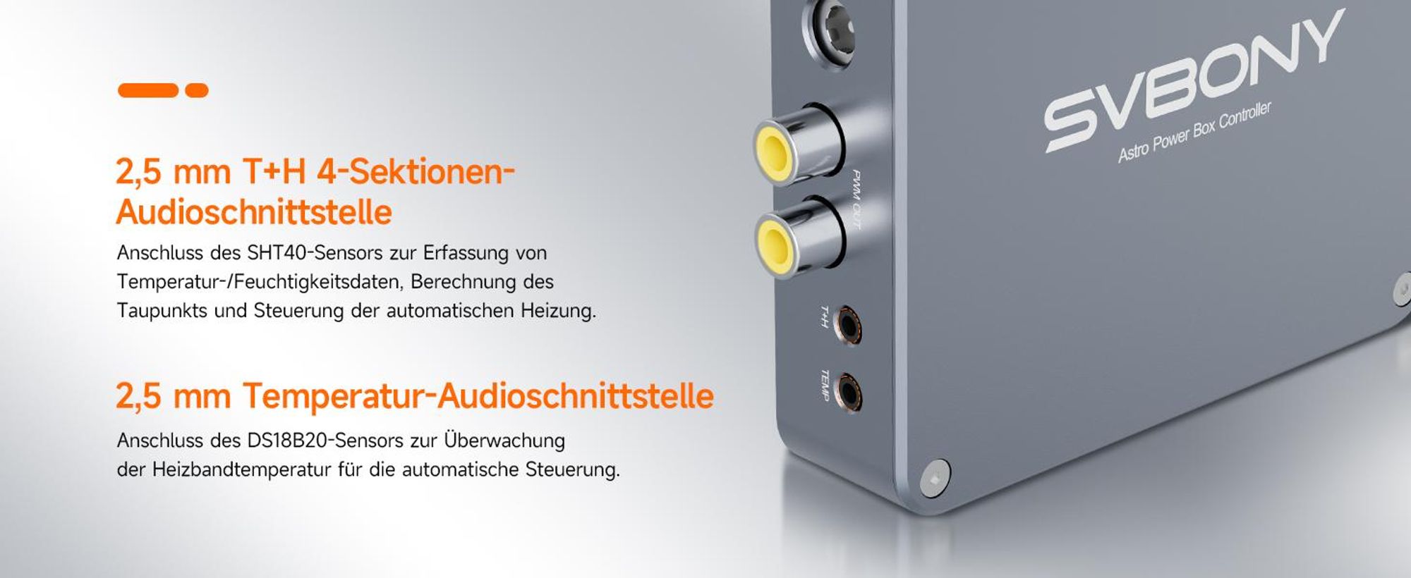 Svbony SV241 Pro Teleskop Power Management Box, Astronomisches Teleskop Zubehör, USB 3.0+DC Fotografie Astronomie Power Controller Adapter
