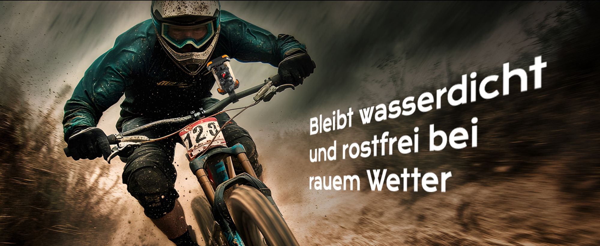 Motorrad Handyhalterung, Universal Handyhalterung Fahrrad Lenker [Doppelt Vibrationsgedämpft +Metallkugelgelenk] -360°drehbar für (4,7-7,2''Halterung