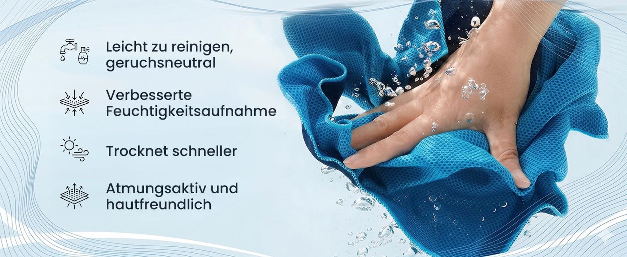 Kühlendes Handtuch Set, Kühltücher, Kühlhandtuch Sport Cooling Towel, Für Fitness Gym Golf Yoga Laufen Sports Übung Sommer Heißes Wetter Outdoor