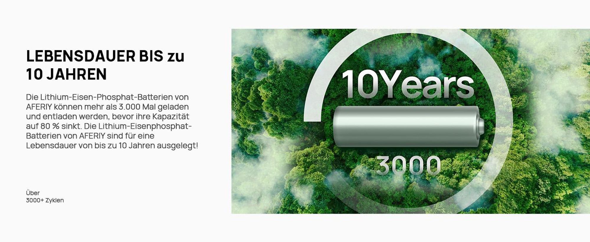 AFERIY Powerstation 800 W 512 Wh LiFePO4 Akku mit UPS und MPPT für Camping und Zuhause