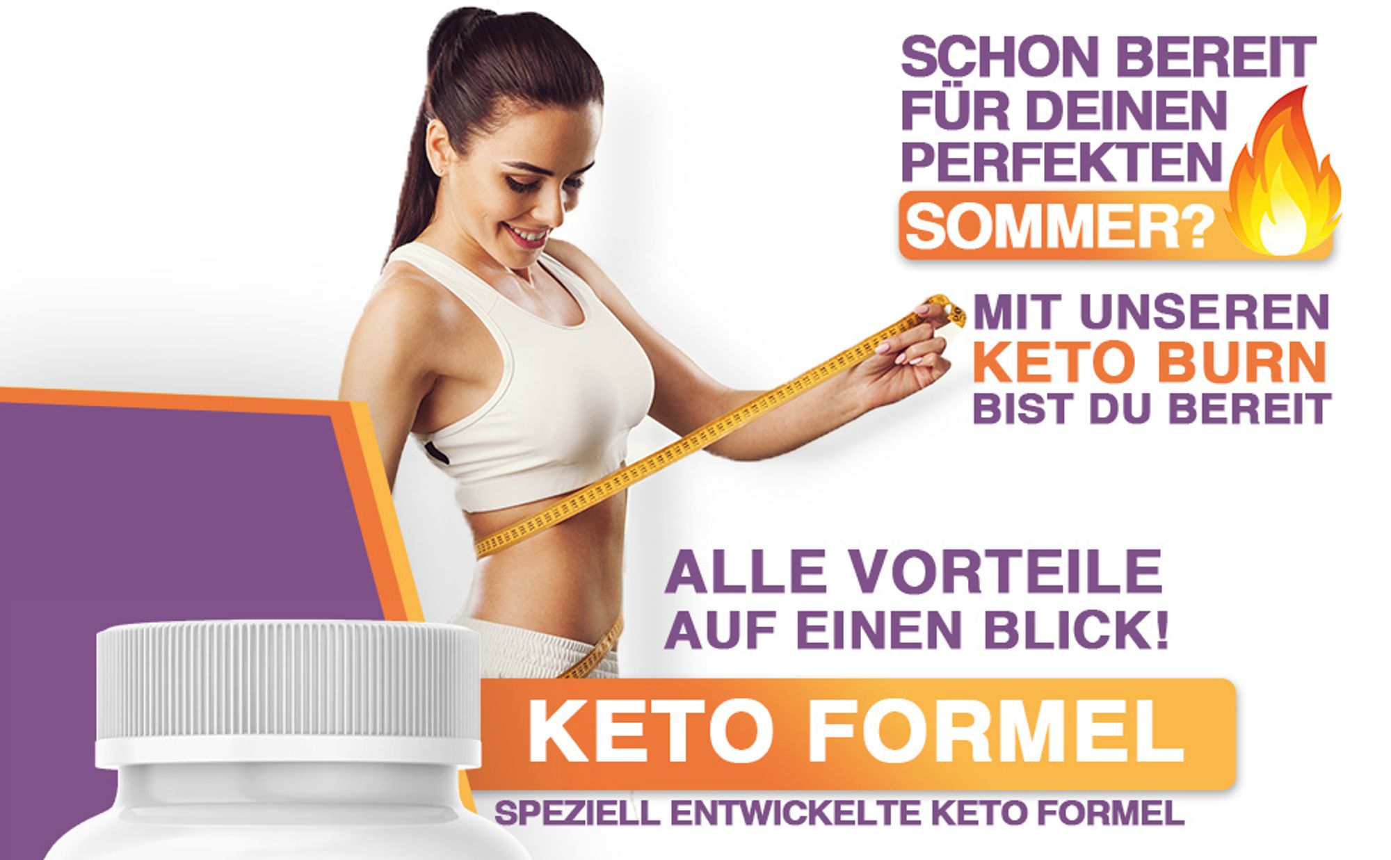 Saint Nutrition® Keto Burn V2 – schnell аbnehmen – Stoffwеchsel bеschleunigen – Nahrungsergänzungsmittel – аppetithemmer - Gewicht verlieren