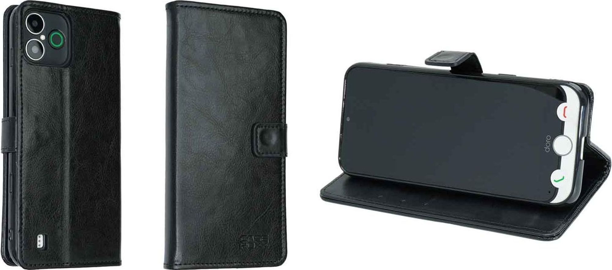 caseroxx Handy Hülle Tasche kompatibel mit Doro Aurora A30/A31 Bookstyle-Case Wallet Case Bild 2