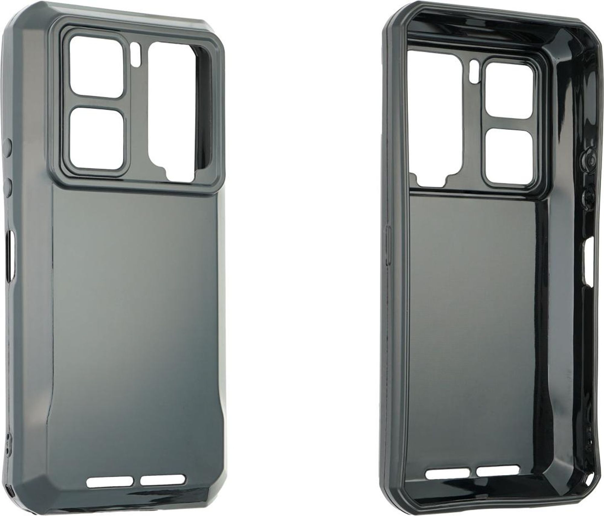 caseroxx Schutz-Hülle TPU-Hülle kompatibel mit Oukitel WP300 Pro, Gummi Handy Tasche schwarz Bild 1
