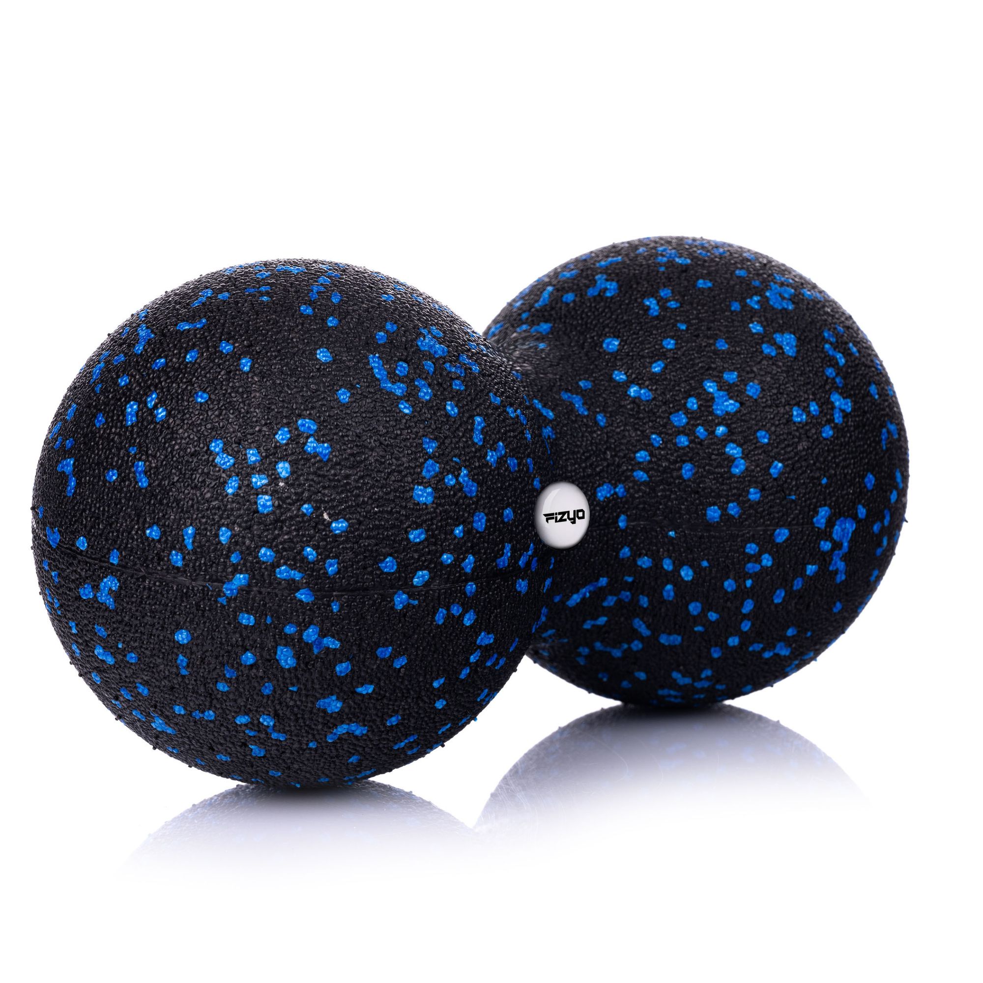 Zdjęcie na białym tle piłeczki do masażu duoball FIZYO 24x12 cm