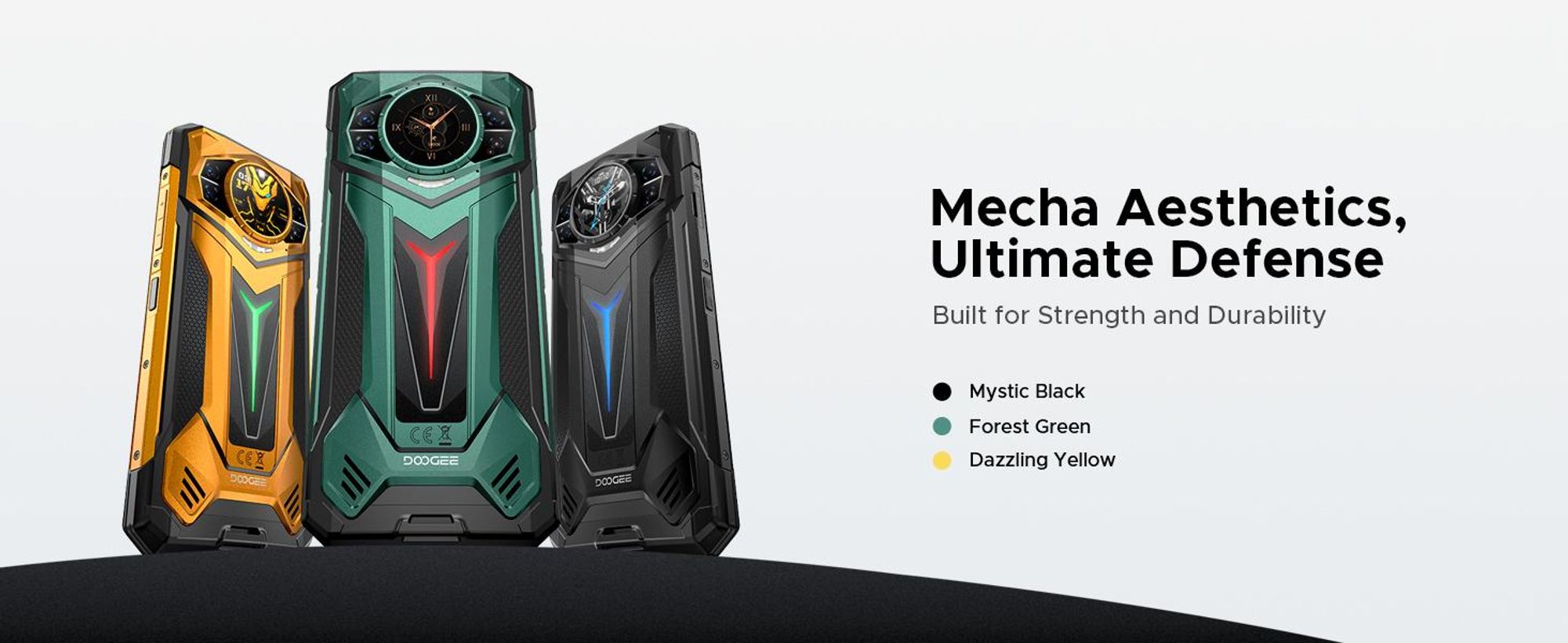 DOOGEE S200 Ultra 5G 12+36GB/1TB 11000 mAh, černá