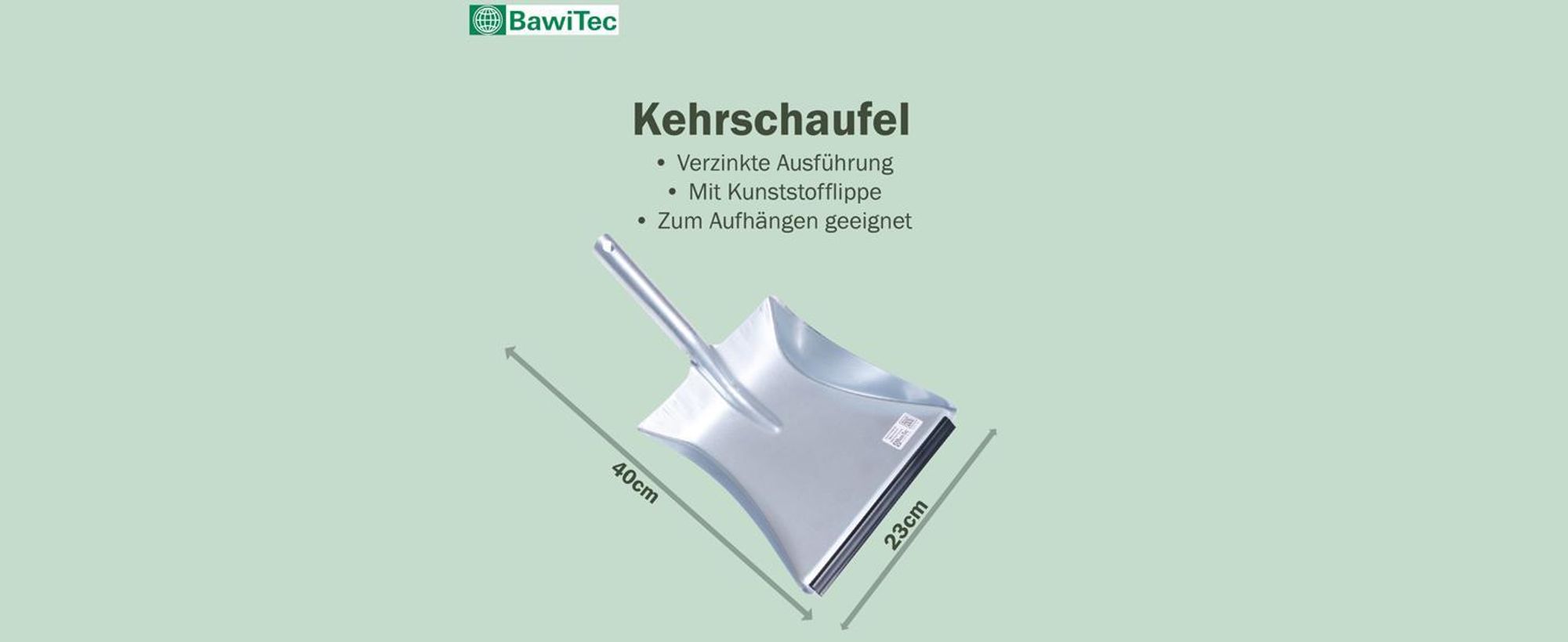 BawiTec Echt-Rosshaar Kehrset Rosshaarbesen Kehrschaufelset Handfeger Set Kehrgarnitur weicher Besen im Komplettset