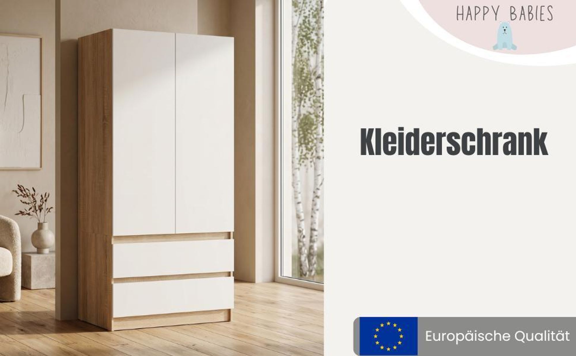 Schrank für ein Kinderzimmer und Schlafzimmer