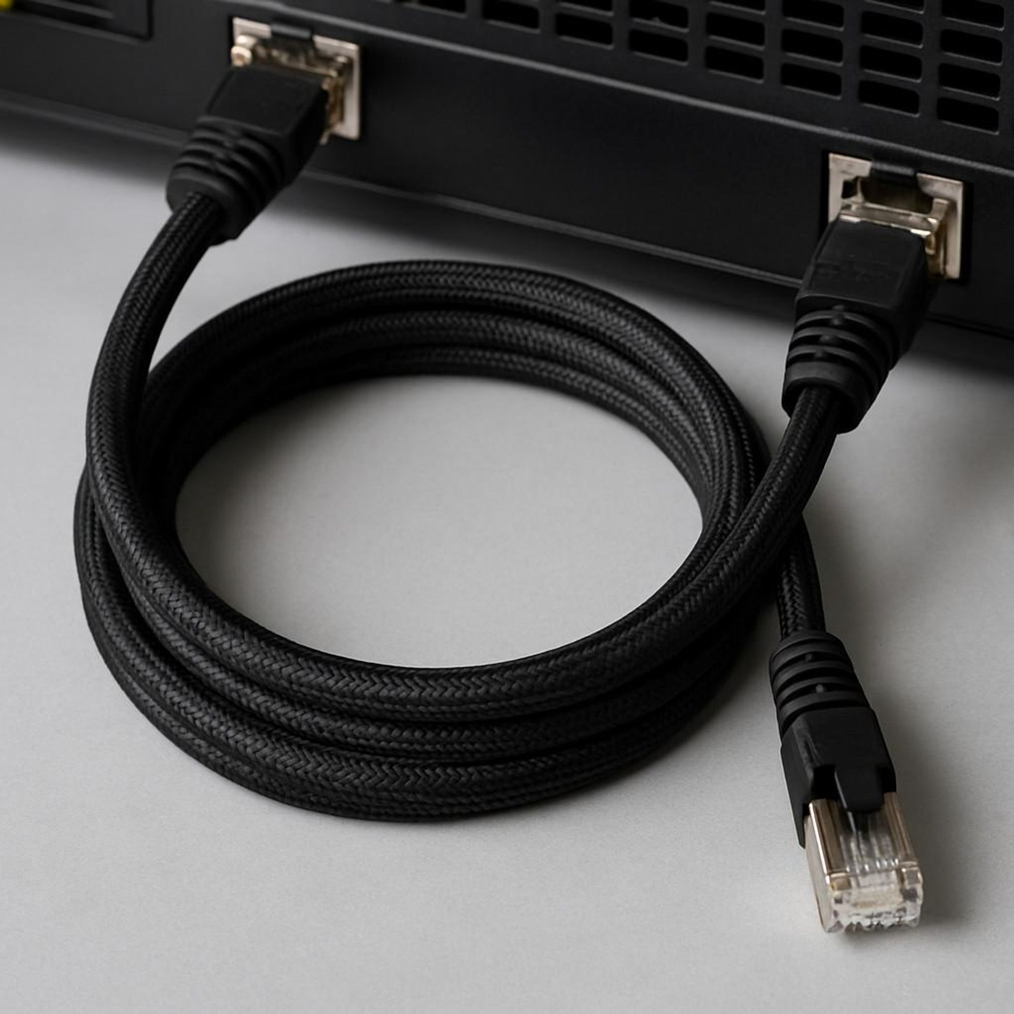 CAT.8 CAT 8 Patchkabel Netzwerkkabel LAN DSL Ethernet Netzwerk Kabel 3m