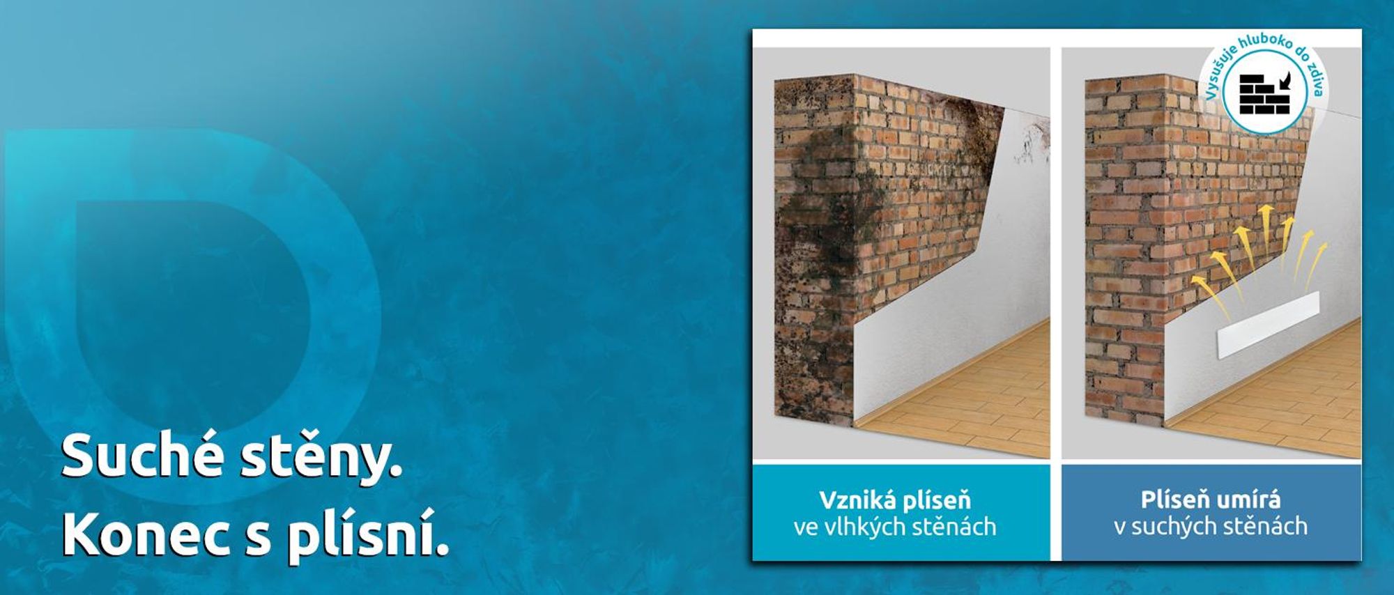 Takto chrání Schimmel Dry stěny