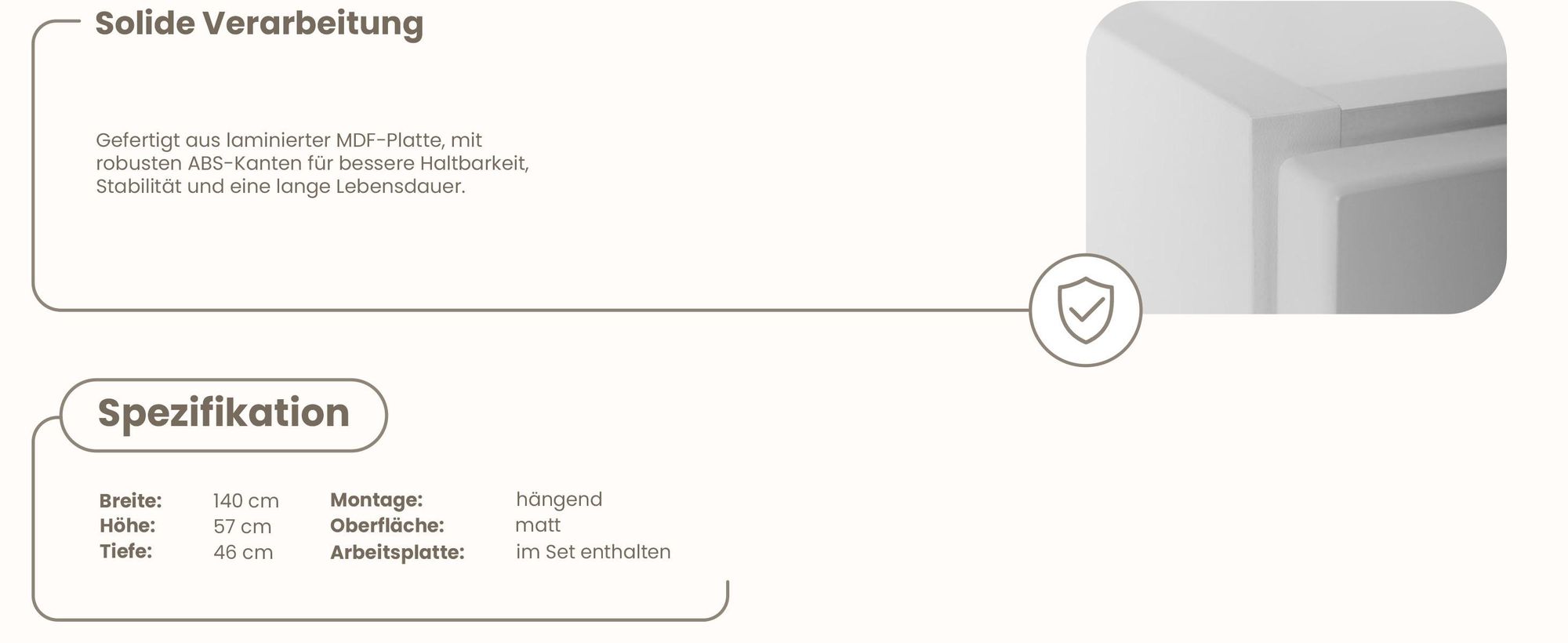 RODAN, Badmöbel, Badschrank, Badezimmermöbel, Badezimmer, MODERN, Waschbeckenunterschrank