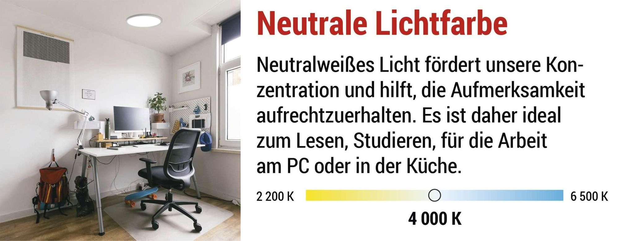 EMOS LED-Wand-/Deckenleuchte FLORI, rund, neutralweiß 4000 K, 1800 lm, 18 W (statt 115W Glühbirne), für Innenbereich, Ø 29,3 cm, weiß