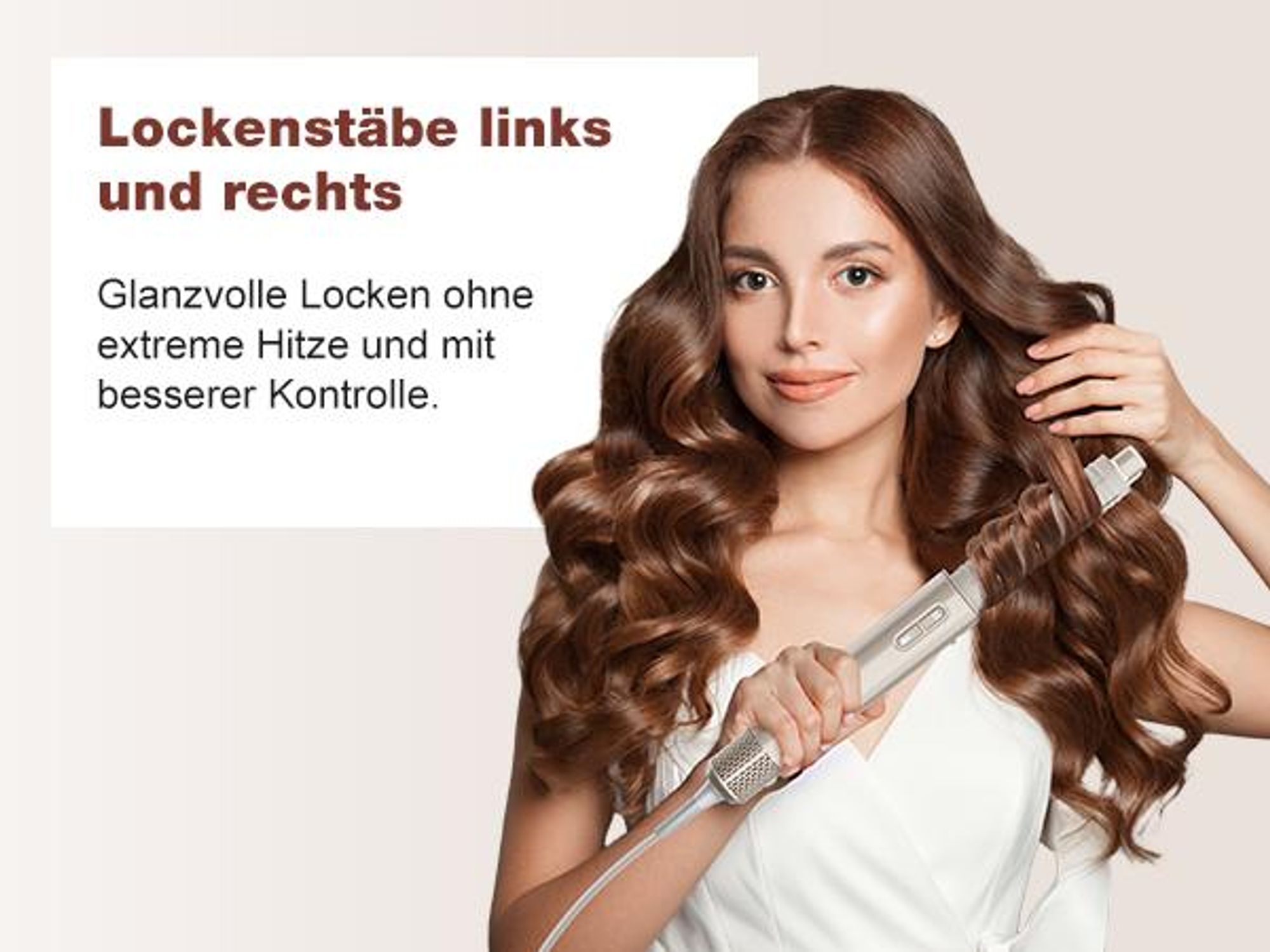 MCURO Warmluftbürste 7-in-1 Multihaarstyler 110000 U/Min,Lockenstab Auto-Wrap Ionen Föhn Airstyler,Hairstyler,Haartrockner,Lockenstab & Glätteisen,mit Reisebox