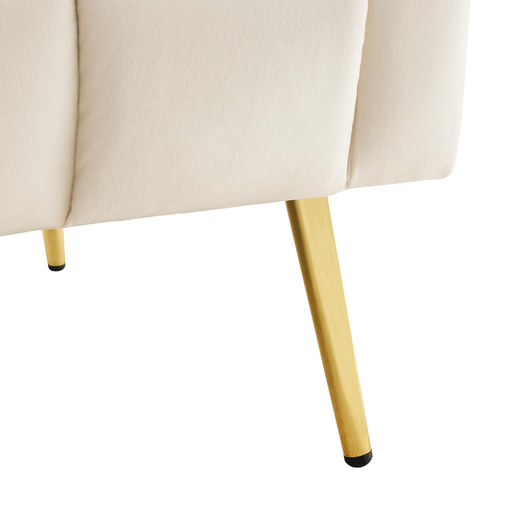 Merax Schlafsofa mit Bettfunktion, Klappbett Bettsofa Klappsofa mit Schlaffunktion, Gästebett Rückenlehne neigbar 95°-180°, 183 x 76 x75cm, Beige