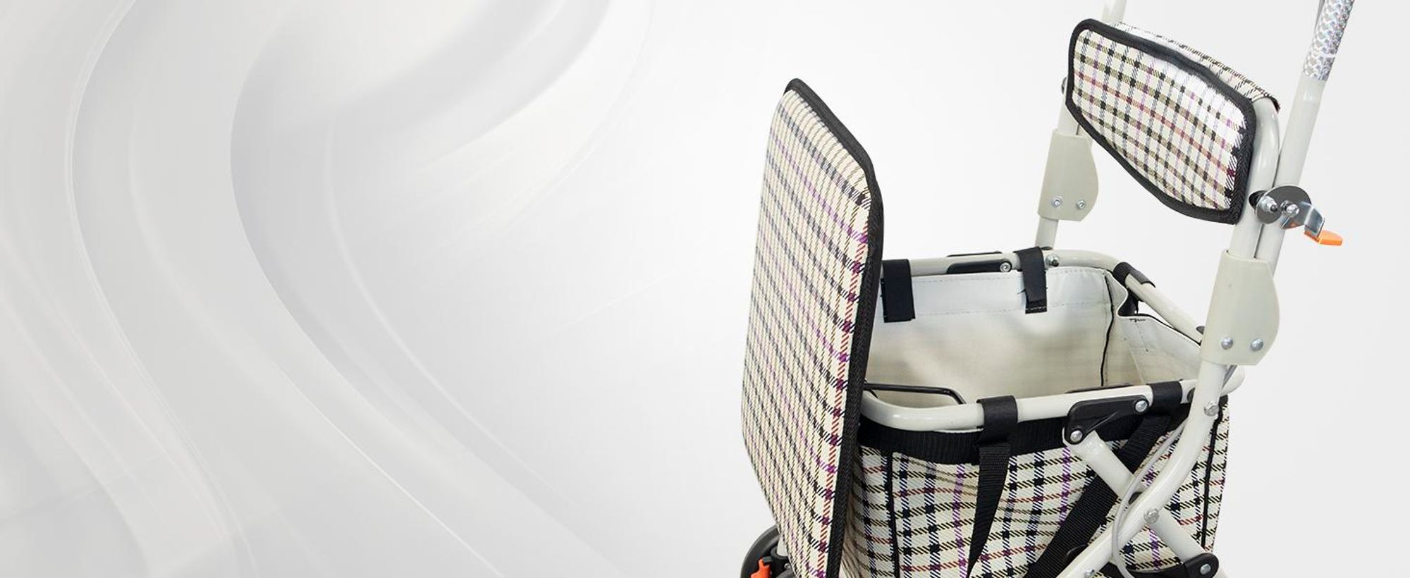 Mobiclinic Einkaufstrolley Rollator Shopper rollator Gehwagen mit großer Einkaufstasche und Sitz 21L Rollator faltbar und leicht Coliseo