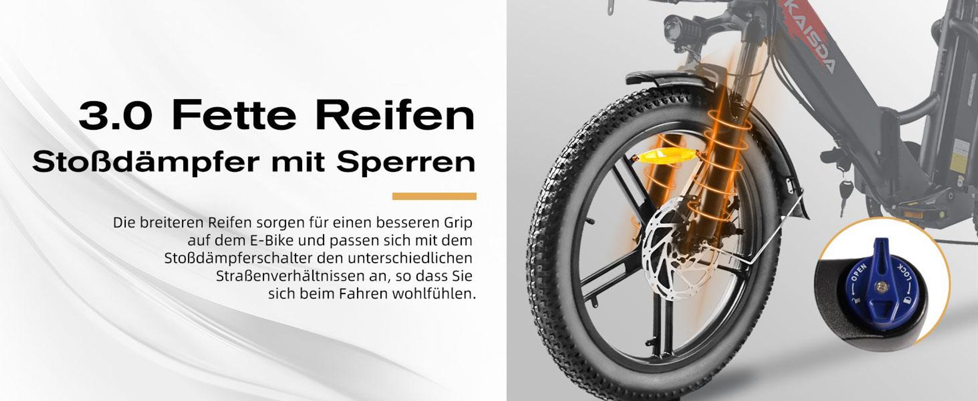 Elektrofahrräder 20 Zoll E Bike Klapprad Pedelec 20.8Ah/36V Lithium-Akku | bis zu 150km, 250W Heckmotor, Trekking/City Pedelec für Damen und Herren