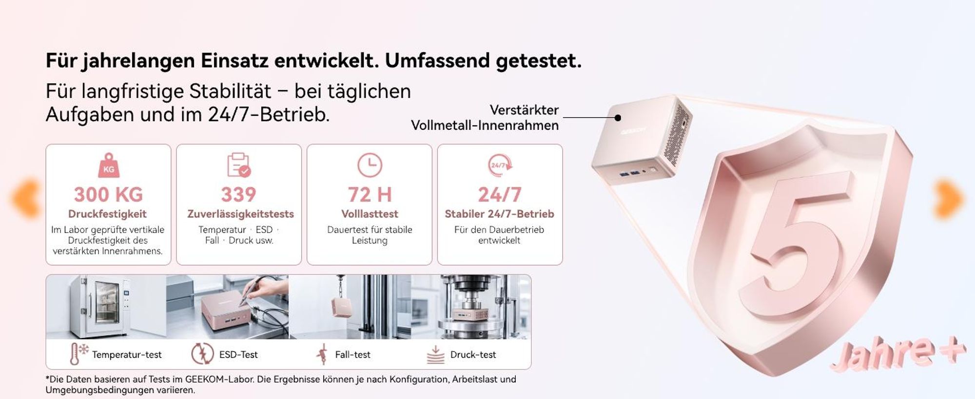 GEEKOM A5 2027 Edition Mini-PC, AMD Ryzen 7 7730U, 16 GB DDR4 RAM, 256 GB SSD, Dual HDMI, 2,5G LAN für Homeoffice