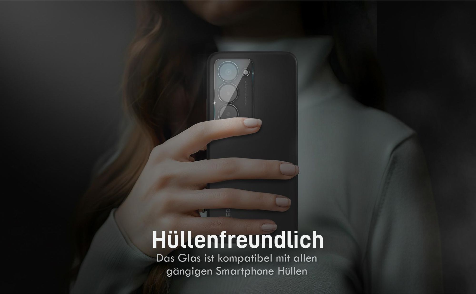 4x 9H Schutzglas (2x Kamera + 2x Display) Xiaomi Redmi 15 in passgenauem Design