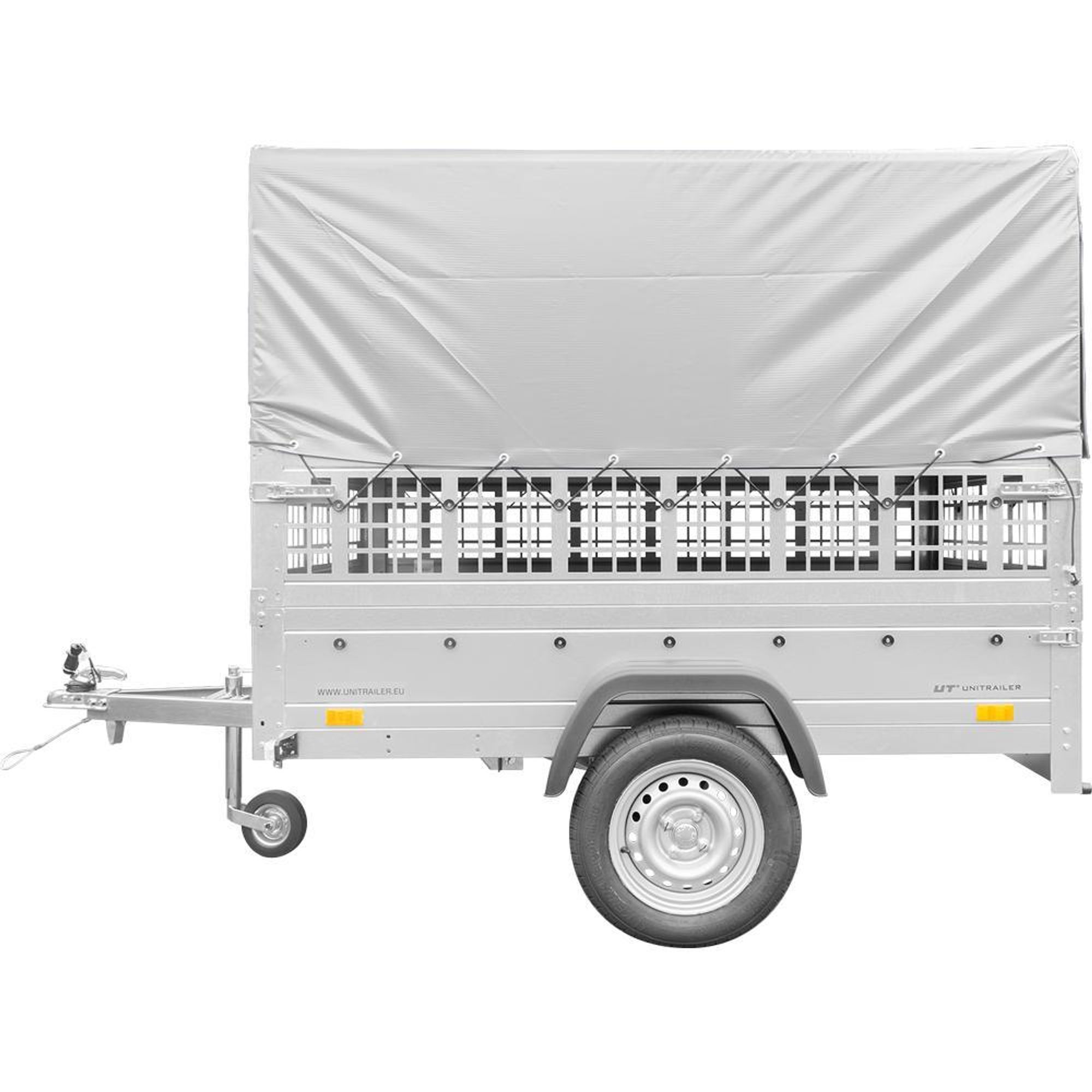 Anhänger Führerschein B Garden Trailer 200 KIPP 200x106 cm 750 kg mit Laubgitteraufsatz