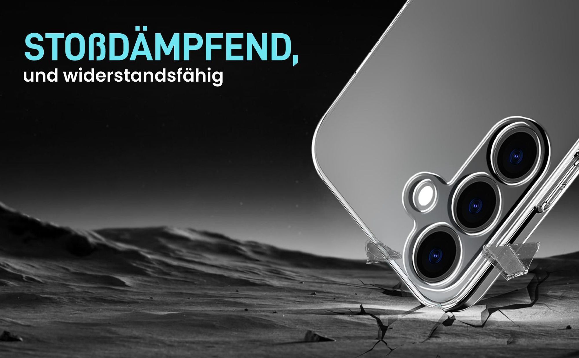 Backcover für Samsung Galaxy S26 - unterstützt kabelloses Laden auch mit Hülle