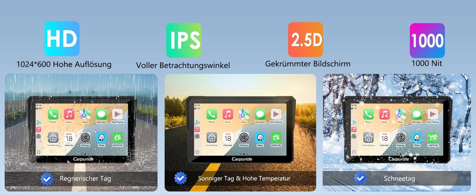Arbeiten bei jedem Wetter