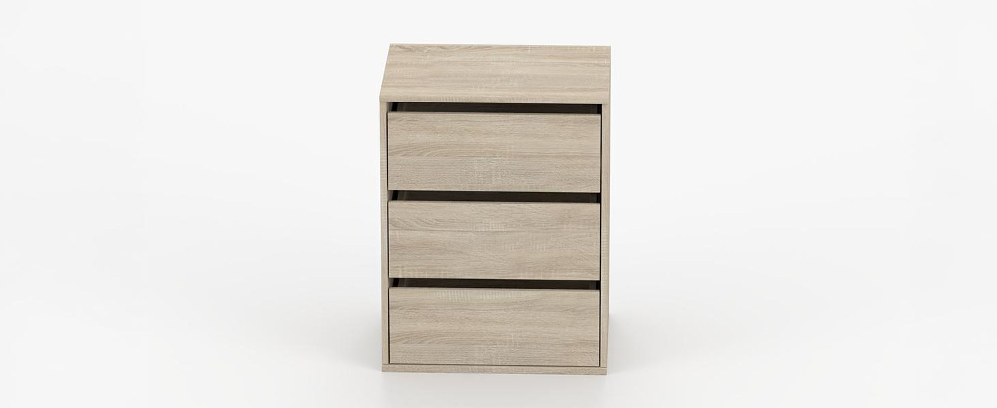 Schubkasteneinsatz Kleiderschrank 55 cm Sonoma Eiche/Sonoma Eiche – Schrank Organizer mit Behältern, Aufbewahrungssystem