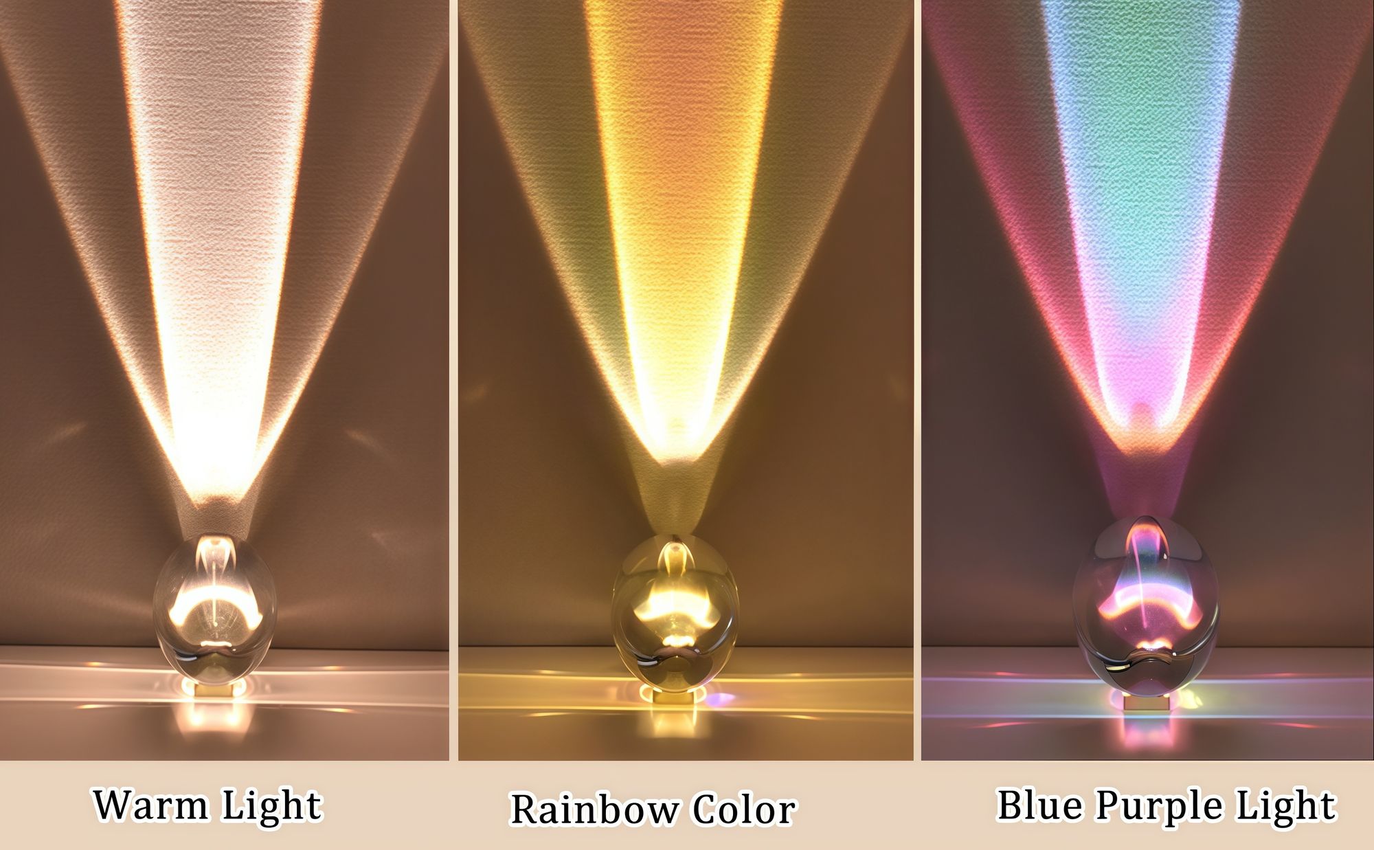 16-Farben-Kristalllampe, kleine LED-Tischlampe, Nachtlicht, mit Fernbedienung, fünf Helligkeiten, geeignet für Schlafzimmer-Wohnzimmer-Partydekoration