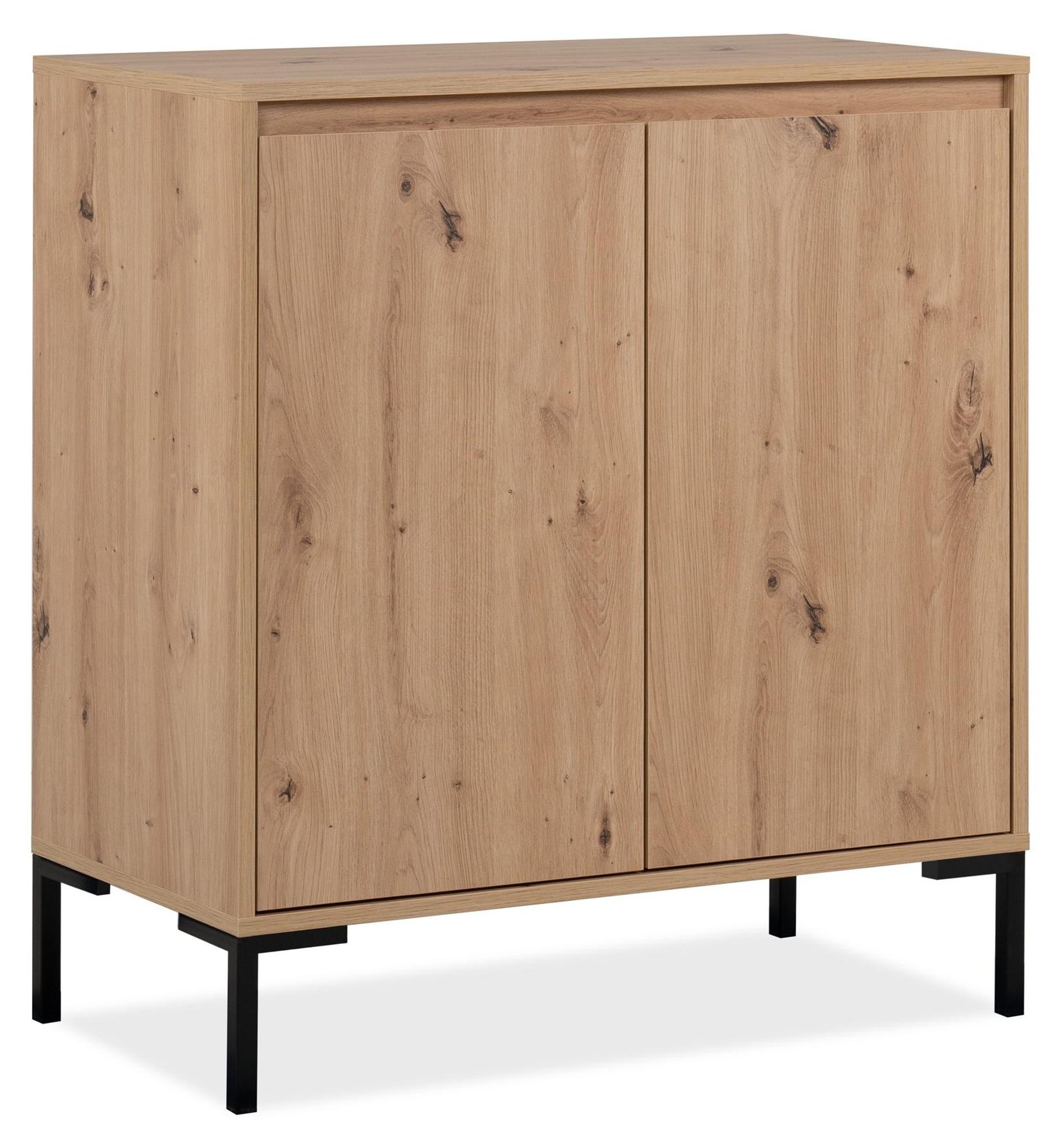 freiraum Kommode Korsika – grifflose Kommode mit Nachbildung Artisan Oak