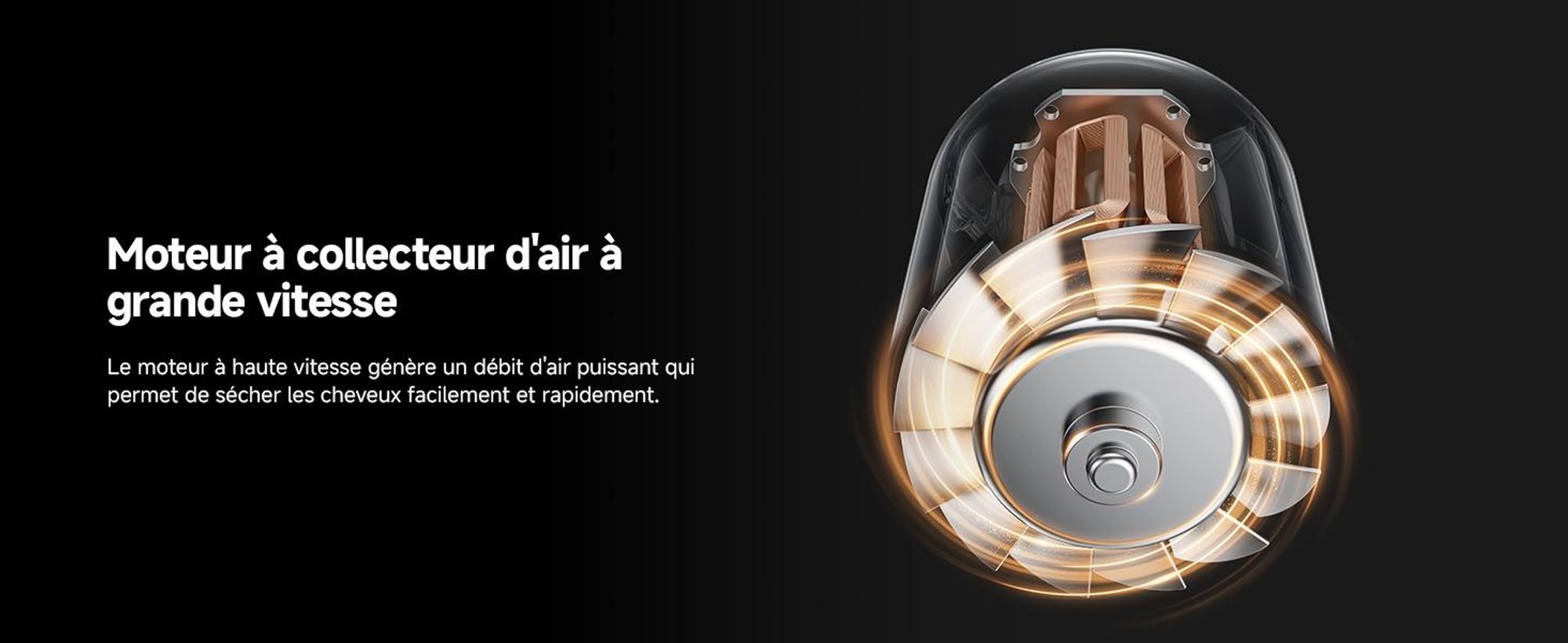 MOVA SHINE 20 Sèche-cheveux Argenté – Contrôle intelligent de la température, séchage rapide et soin capillaire multi-styles