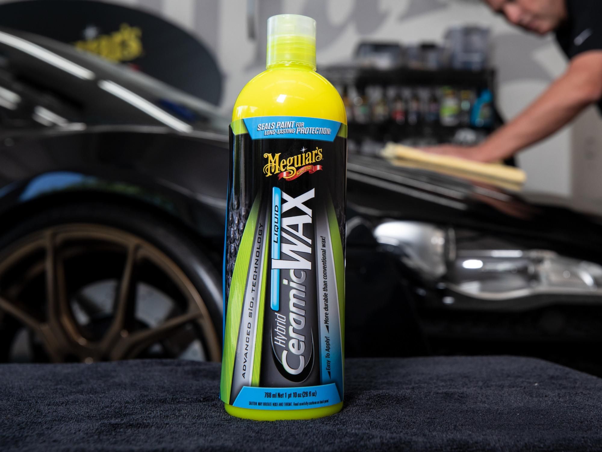 Meguiars Meguiar's Hybrid Ceramic Liquid Wax - Autowachs - 473ml - Keramisches Flüssigwachs - Extra Schutz