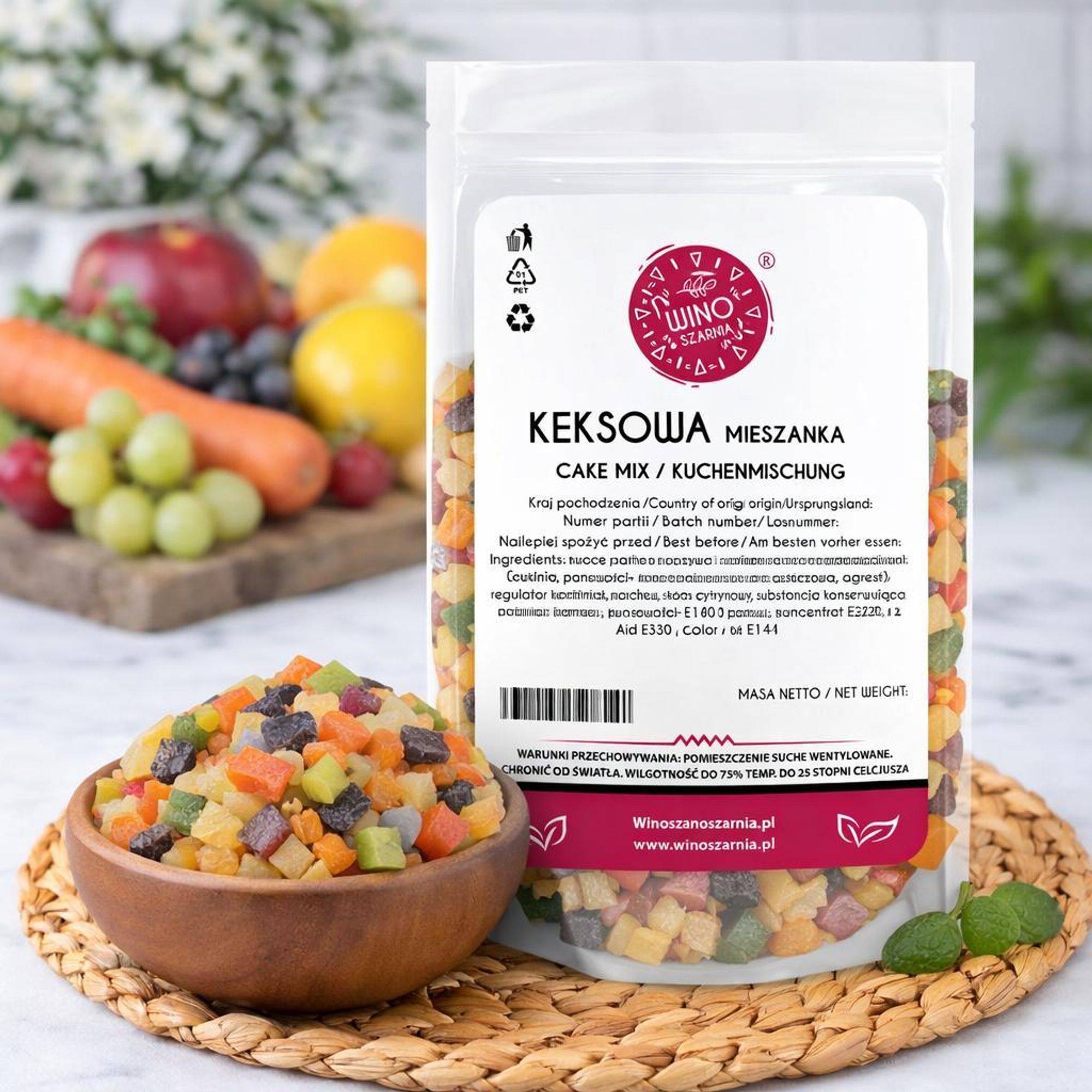 Kandierte Keksmischung – 1 kg, ideal zum Backen