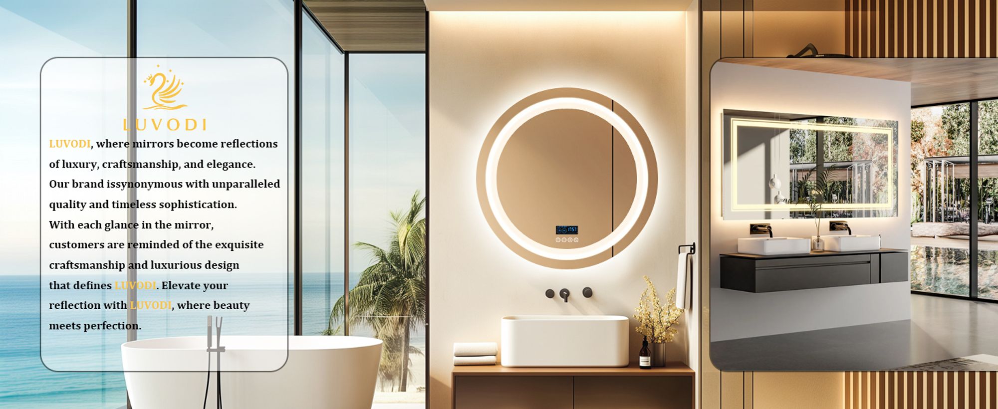 WISFOR LED Badspiegel mit Bluetooth Lautsprecher, 80×80cm Badezimmerspiegel mit Beleuchtung 3 Lichtfarbe, LED Wandspiegel dimmbar beschlagfrei, Touchs