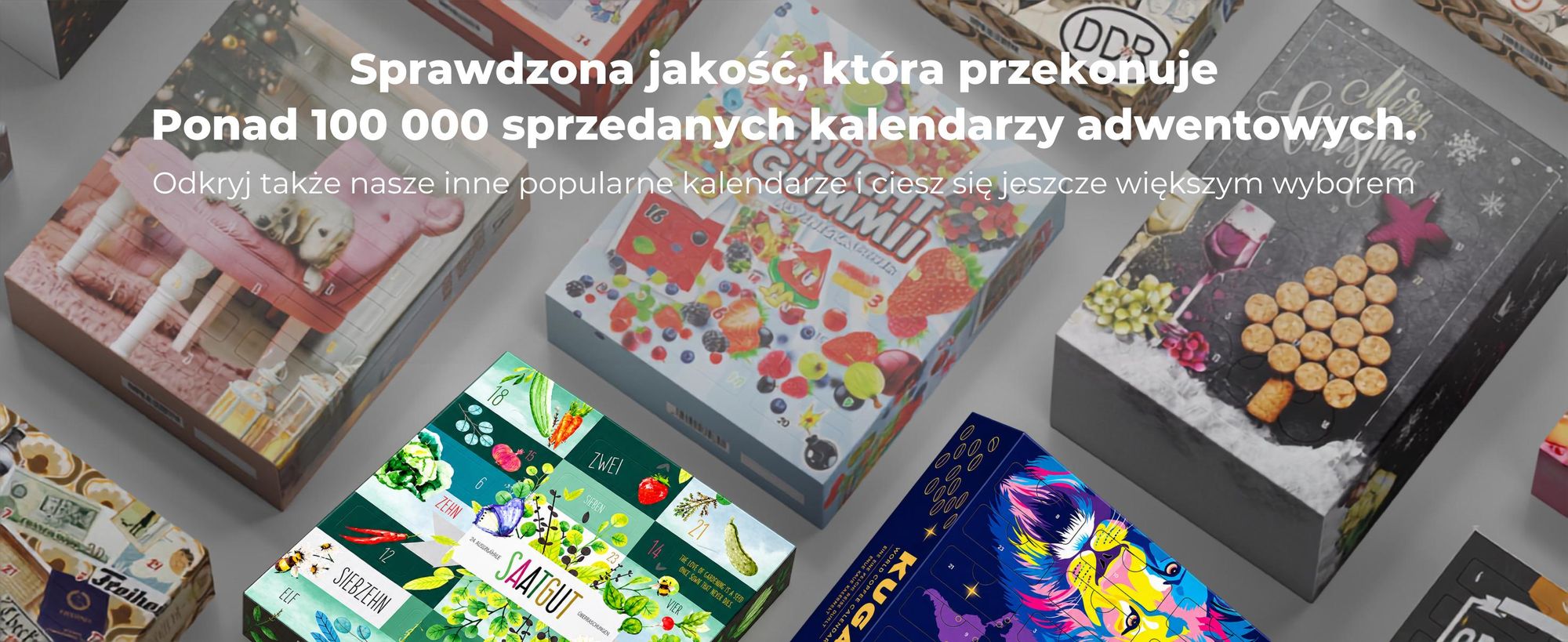BOXILAND® nasiona kalendarz adwentowy 2026, warzywa zioła owoce kwiaty