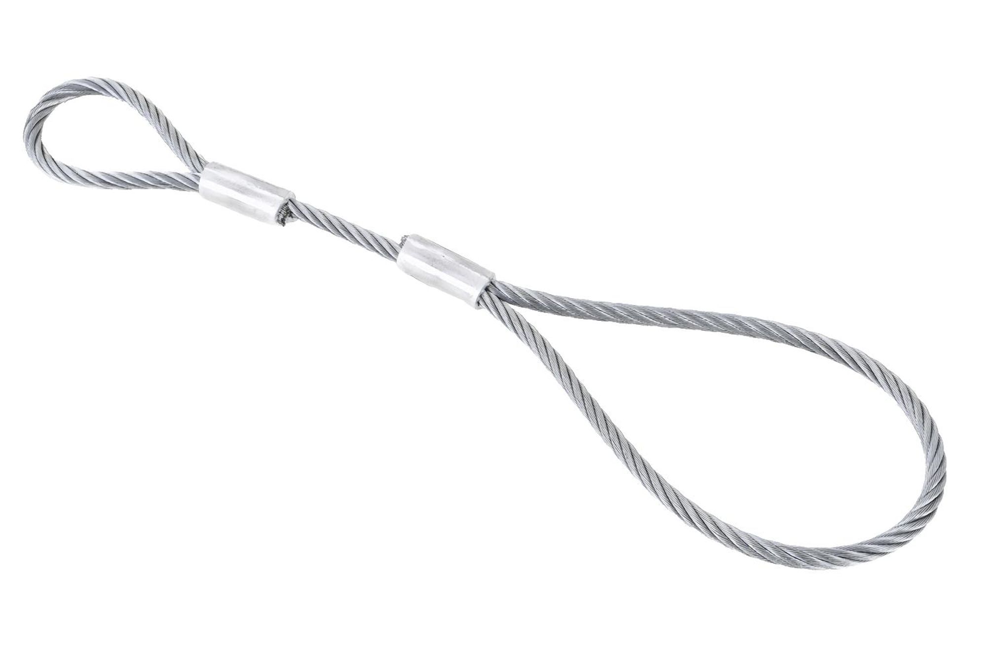 EFMETAL Zaisťovacie lano pre nebrzděné prívesy 250 mm 250 kg