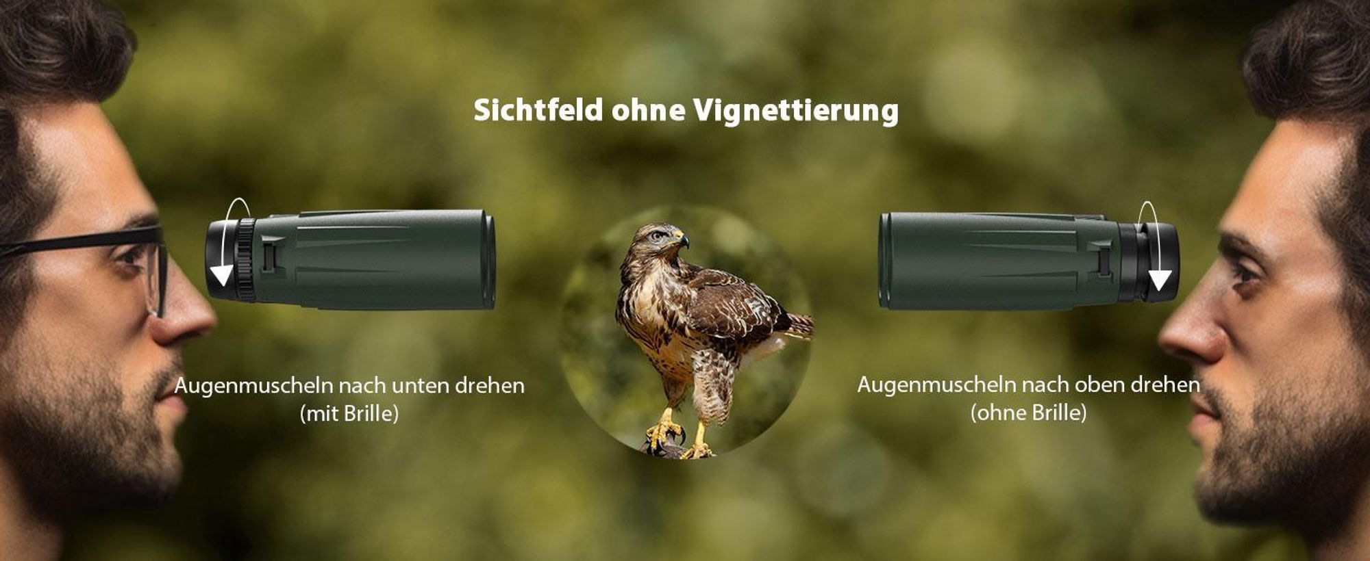 Weiche Augenmuschel