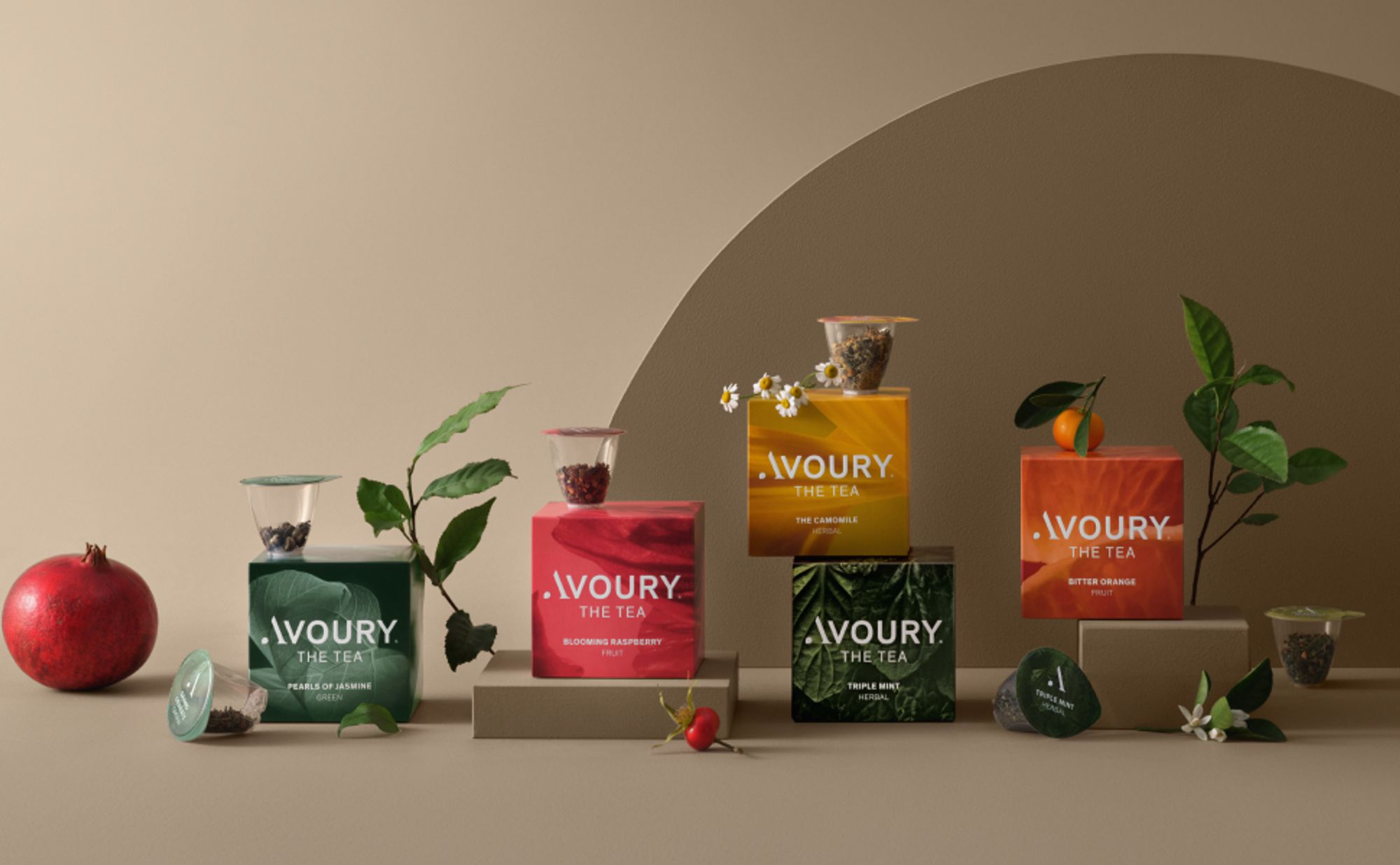 Avoury Tee Teekapseln