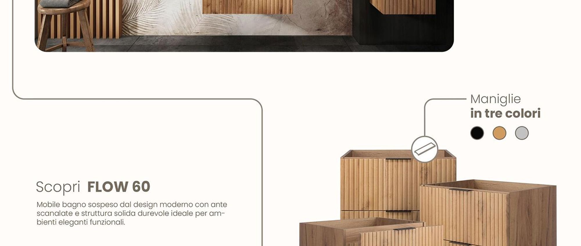 RODAN, mobile bagno, mobile sotto lavabo, mobile bagno moderno, mobili per il bagno