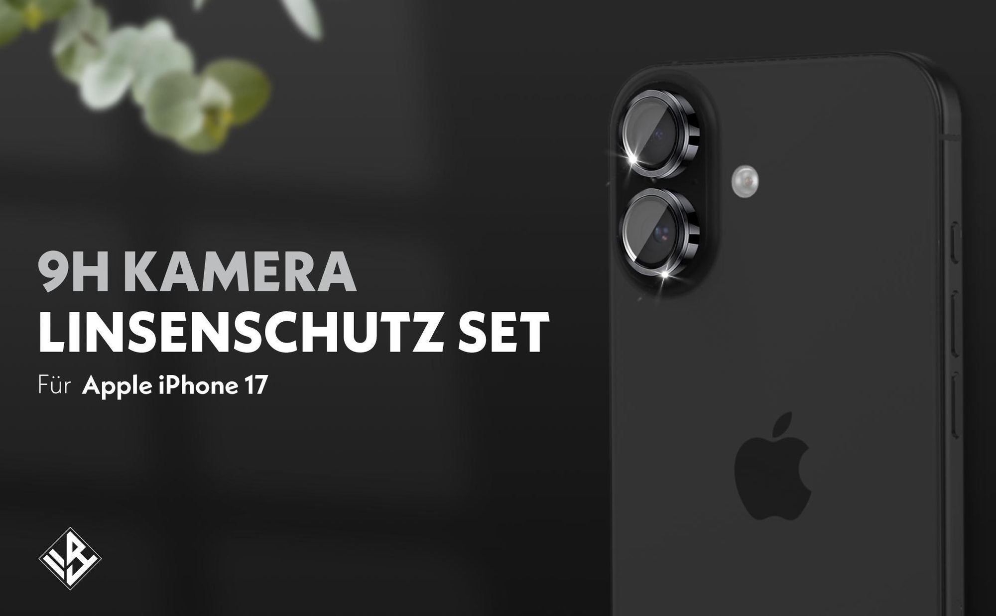 Kamera Schutzglas Set für Apple iPhone 17 in 9H Härte
