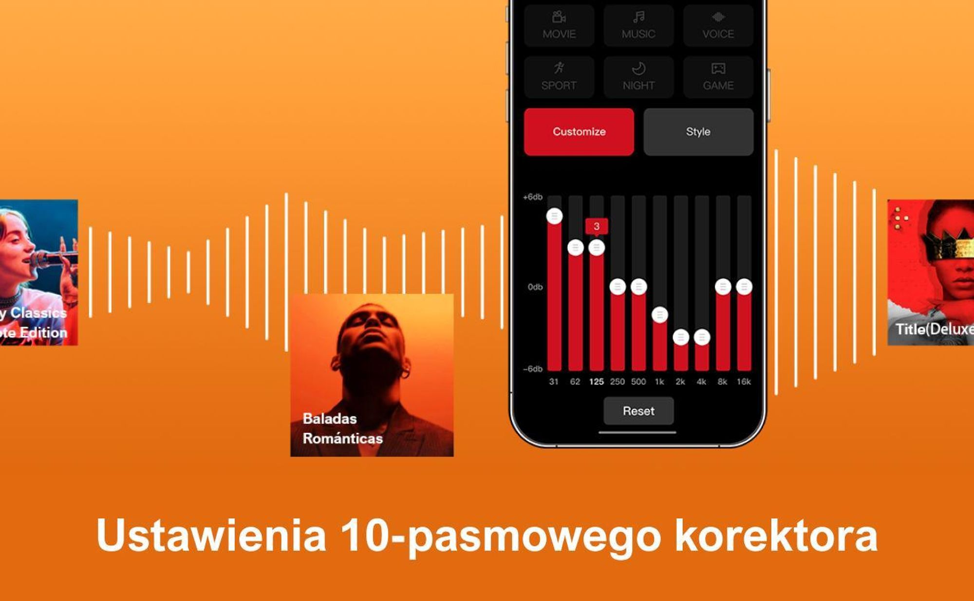 ULTIMEA 2.1-kanałowy soundbar do telewizora z regulowanym basem, sterowaniem za pomocą aplikacji, soundbar typu „wszystko w jednym”, głośnik telewizyjny Bluetooth 5.4, Poseidon M20