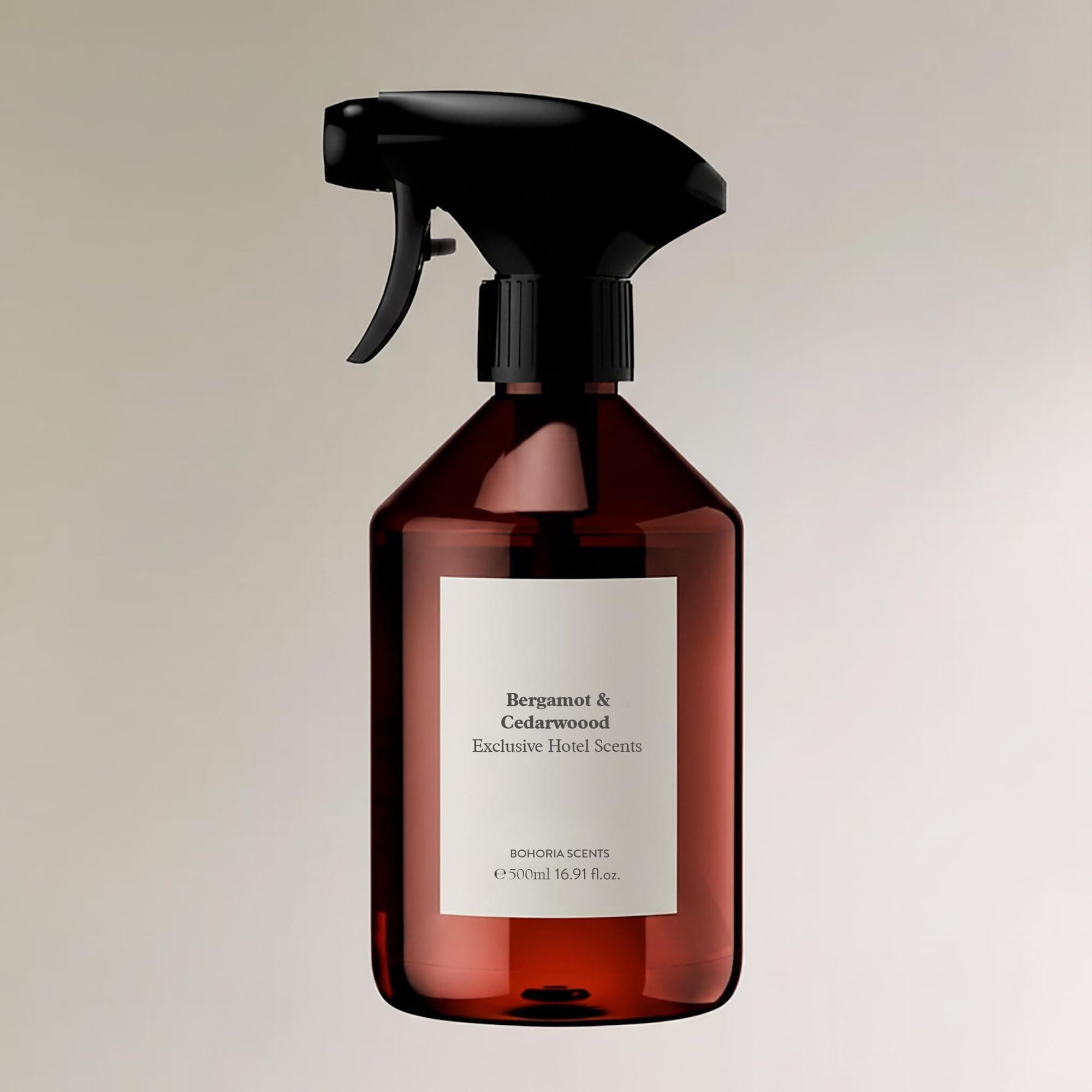 BOHORIA® Raumspray Bergamotte & Zedernholz - Hotel Scents Air Spray 500 ml – Raumduft für Boutique Hotel Feeling