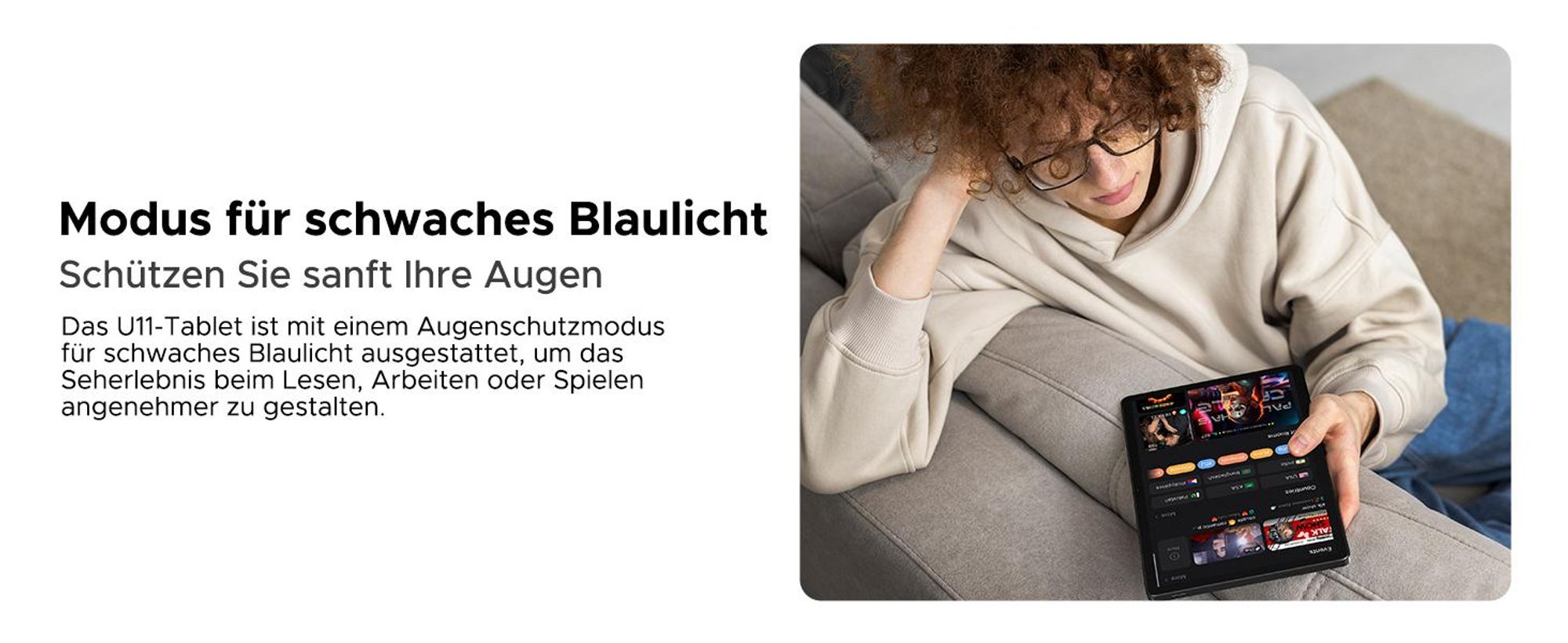 DOOGEE U11 VIP Tablet - Android 15, 11 Zoll,16(4+12)GB RAM+128GB(bis 2TB erweiterbar),90Hz,8580 mAh,Tastatur-Set