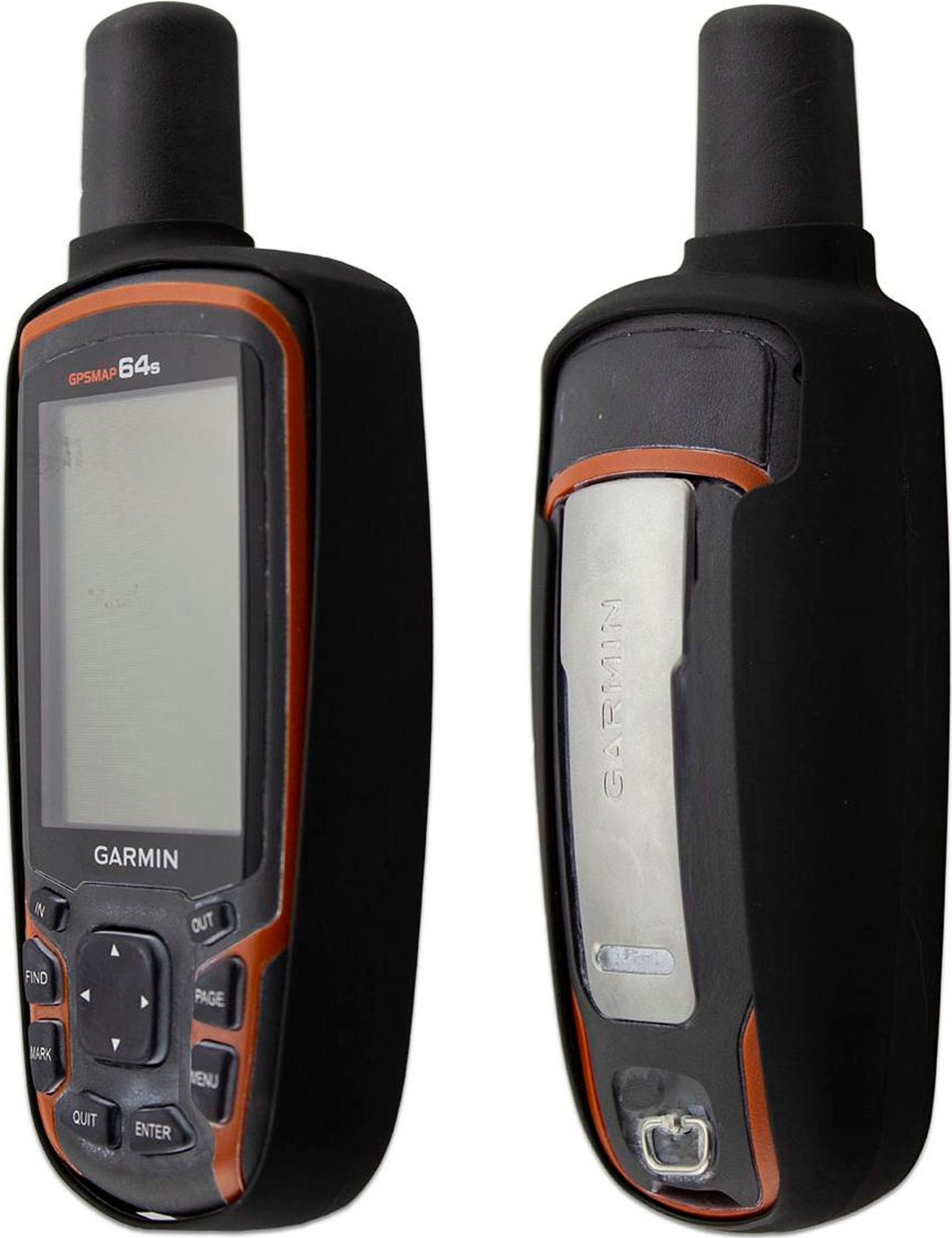caseroxx Schutz-Hülle TPU-Hülle kompatibel mit Garmin GPSMAP 62 / 64 / etc., Gummi Handy Tasche schwarz  Bild 2