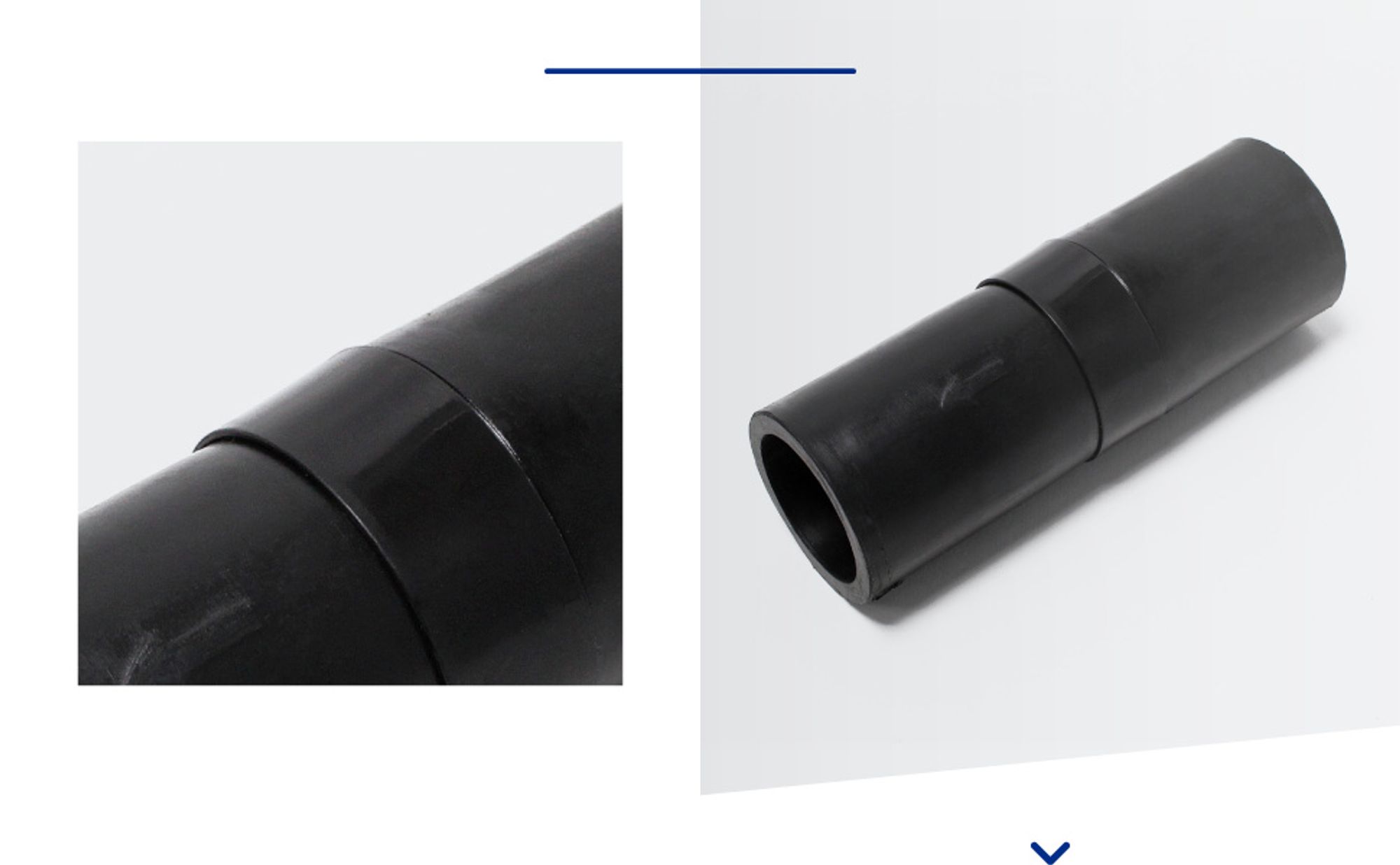 Wiltec Rückschlagventil für 3/1 Kleinhebeanlage 600 W, Rückschlagklappe DN40 mit 40 mm Innendurchmesser, Ersatzteil aus Gummi für Hebeanlagen