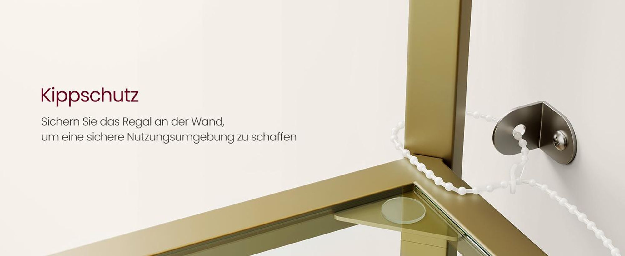 VASAGLE Eckregal mit 5 Etagen, Badregale, Bücherregal, Standregal, Metallgestell