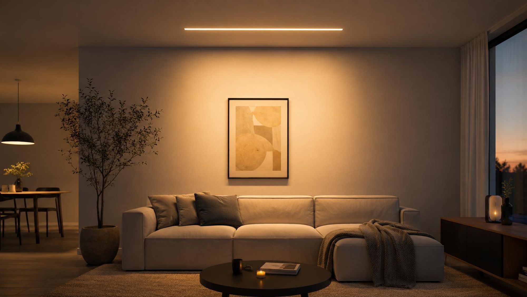 MasterLED Gipskarton Profil Aluminium Schwarz 1m – LED Leiste Trockenbauprofil mit Milchabdeckung – Inkl. Endkappen & Halterung